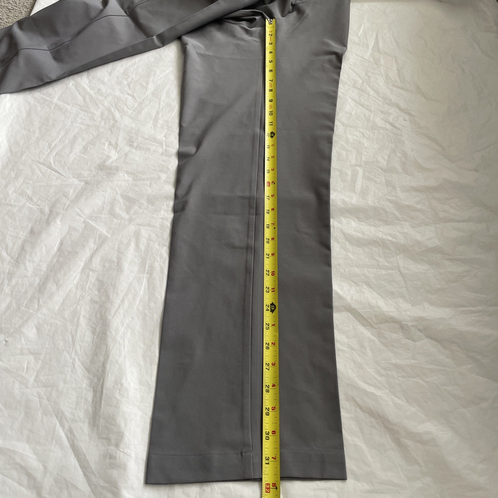 Adidas Mens Ultimate 365 Gray Golf Pants Tag Sz. 32X32 Measures 34WX32L See De