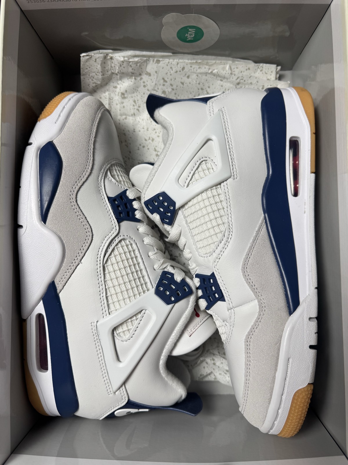 Size 8M/9.5W – Jordan 4 Retro SB Navy DR5415-100