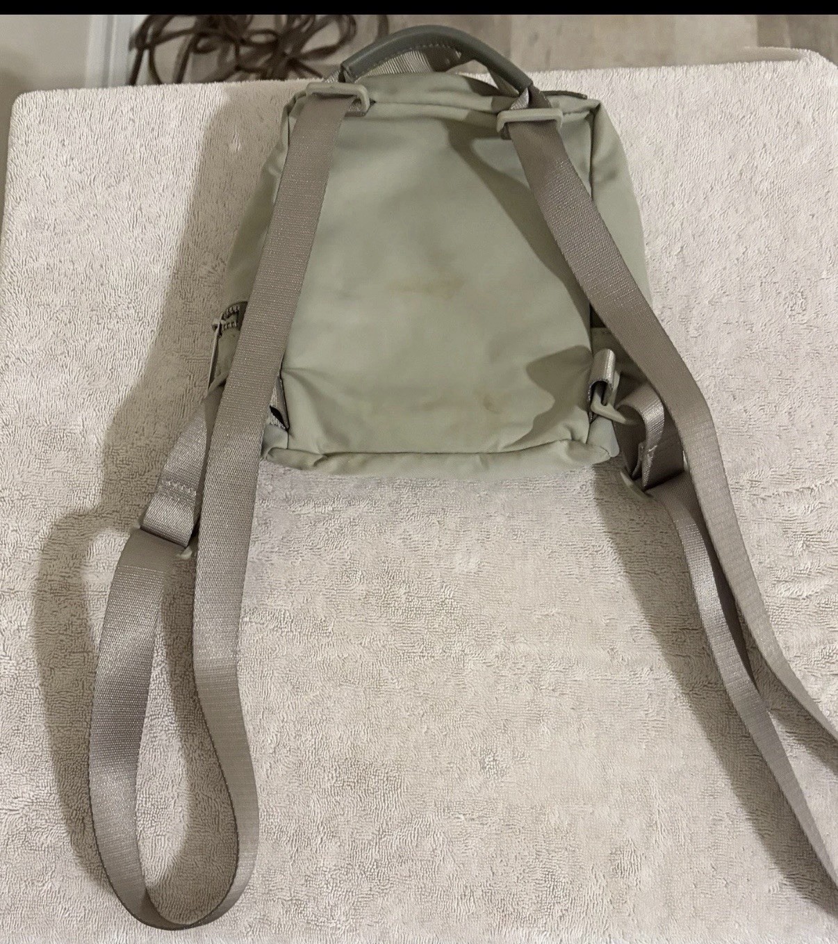 Lululemon City Adventurer BackpackGray Travel Gym Bag Fair Condition