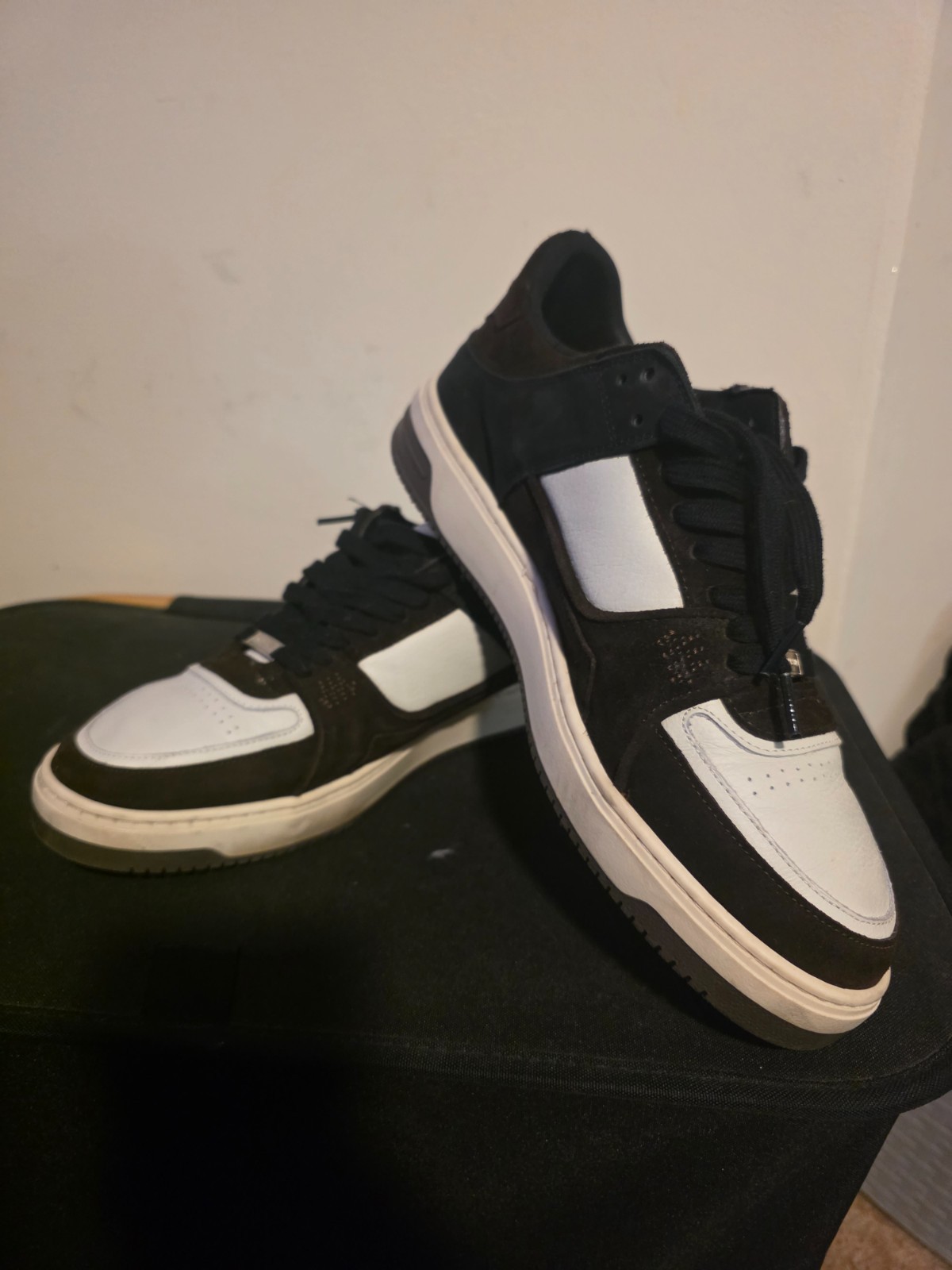 size 13.5 – Represent Brown Suede Lo