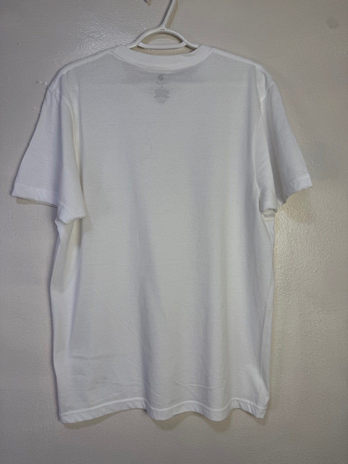 U.S. Polo Assn. White Classic Crew Neck T-Shirt with Polo Player Logo