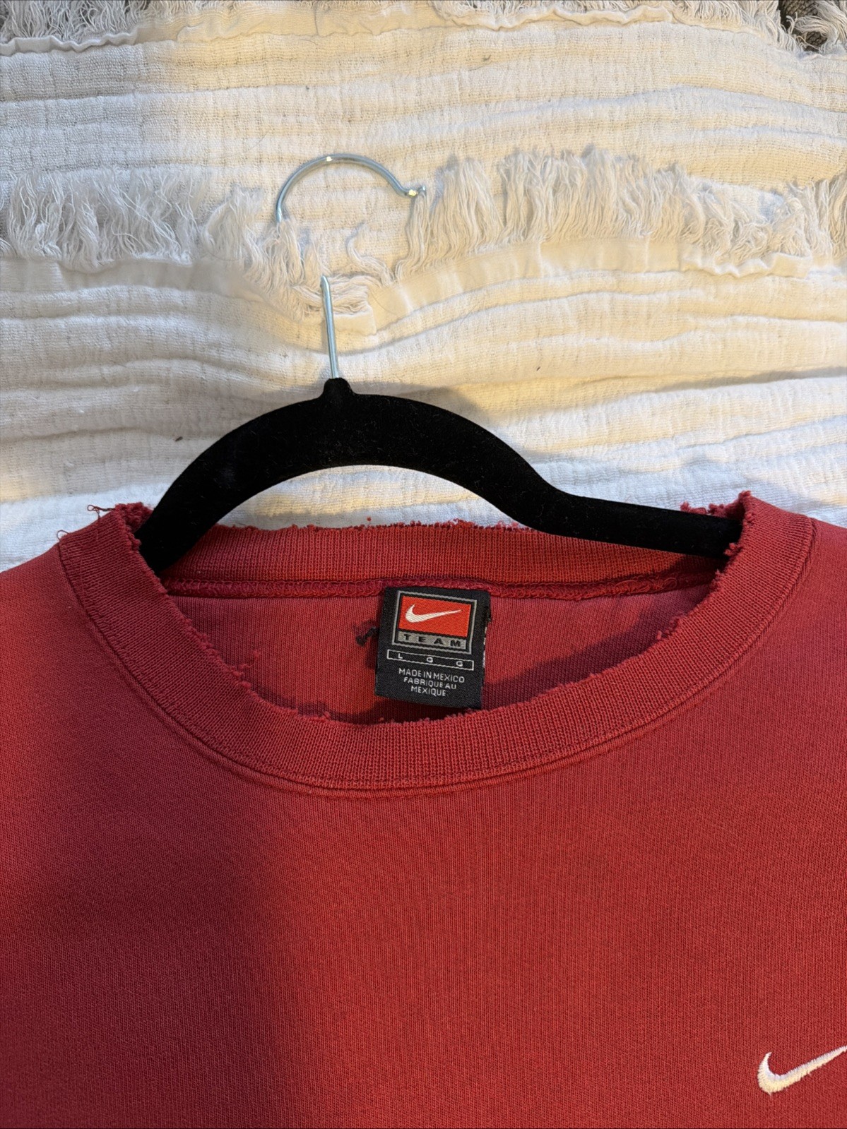 Vintage Team Nike Red Crewneck
