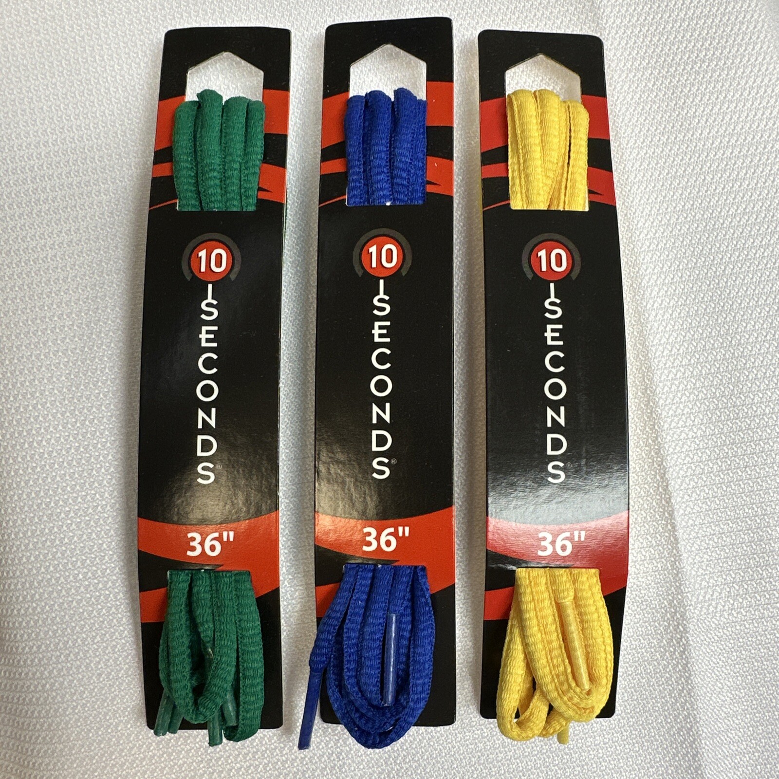 New Balance 10 Seconds Oval Athletic Shoelaces Laces 36″- 63″ Made in USA!