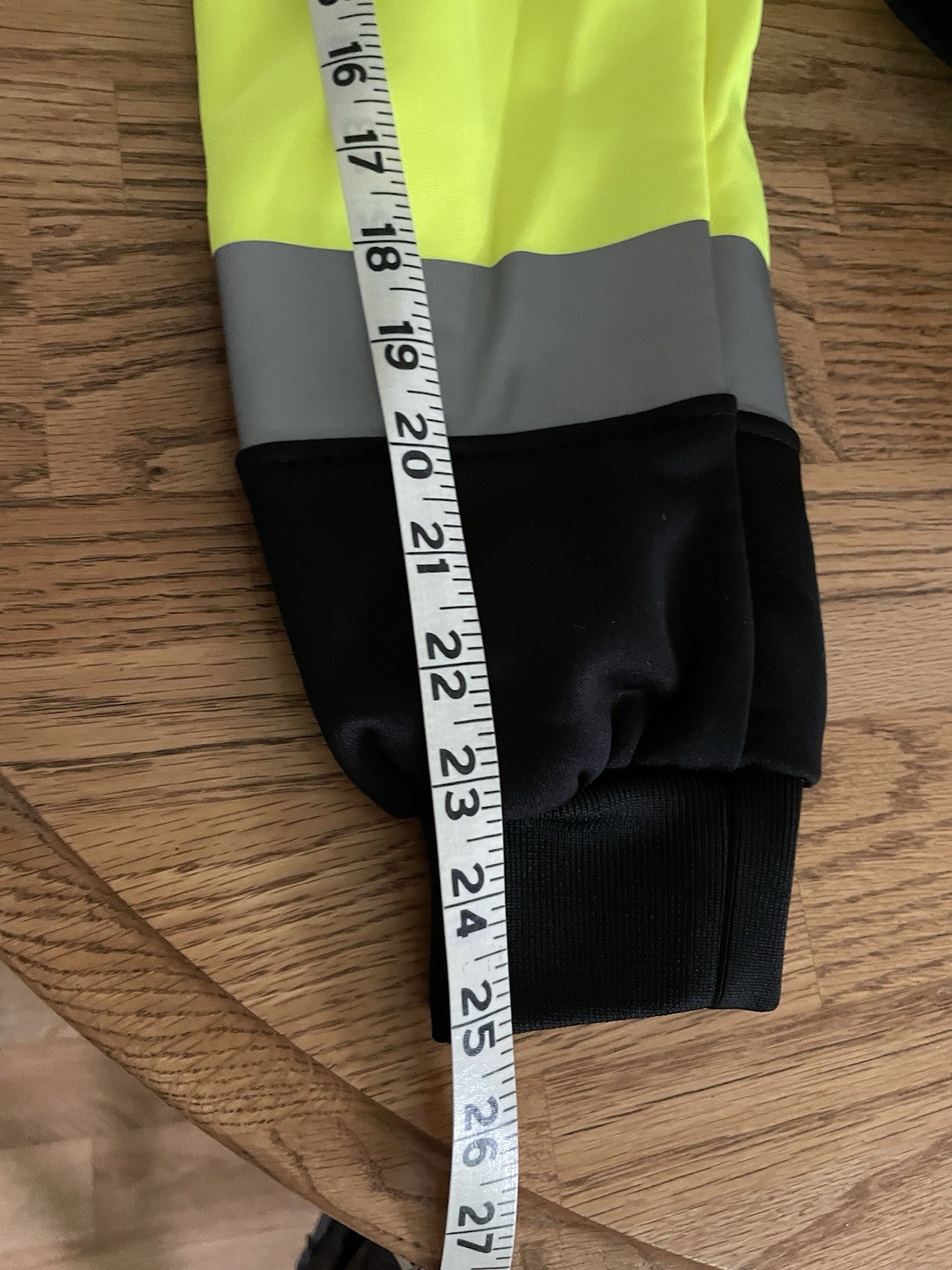 OccuNomix Hi-Vis Yellow/Black Colorblock Reflective Full Zip Hoodie XL