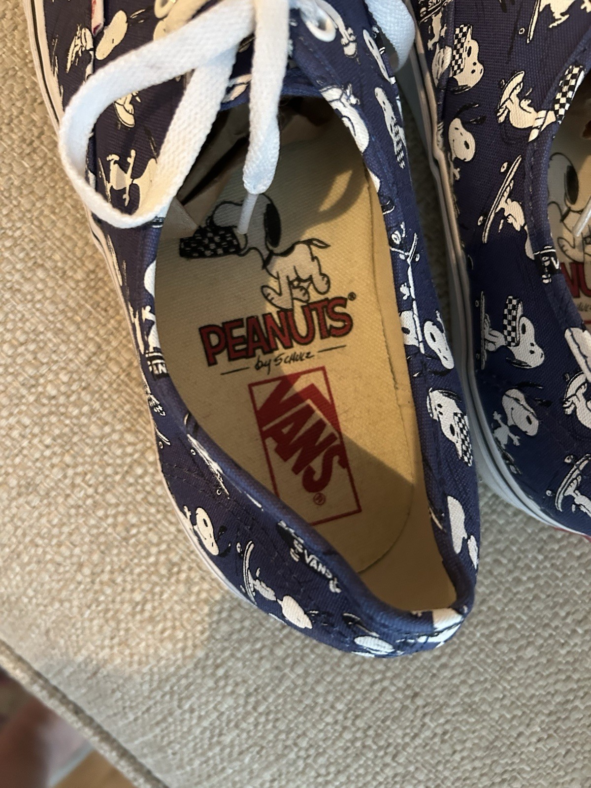 VANS Authentic x Peanuts Snoopy Skating Shoes 2017 Size 11 Men’s