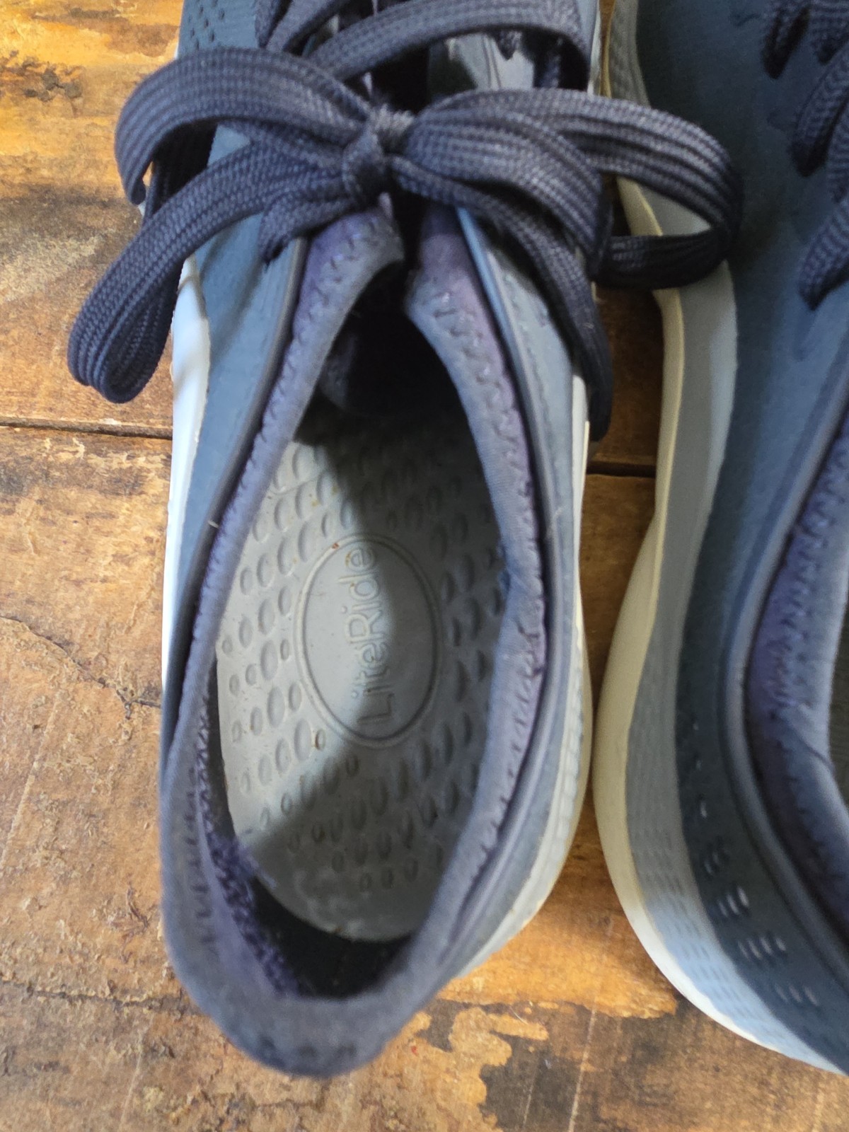 Crocs Literide 360 Pacer Navy Blue Water shoes Men’s Size 10 206715