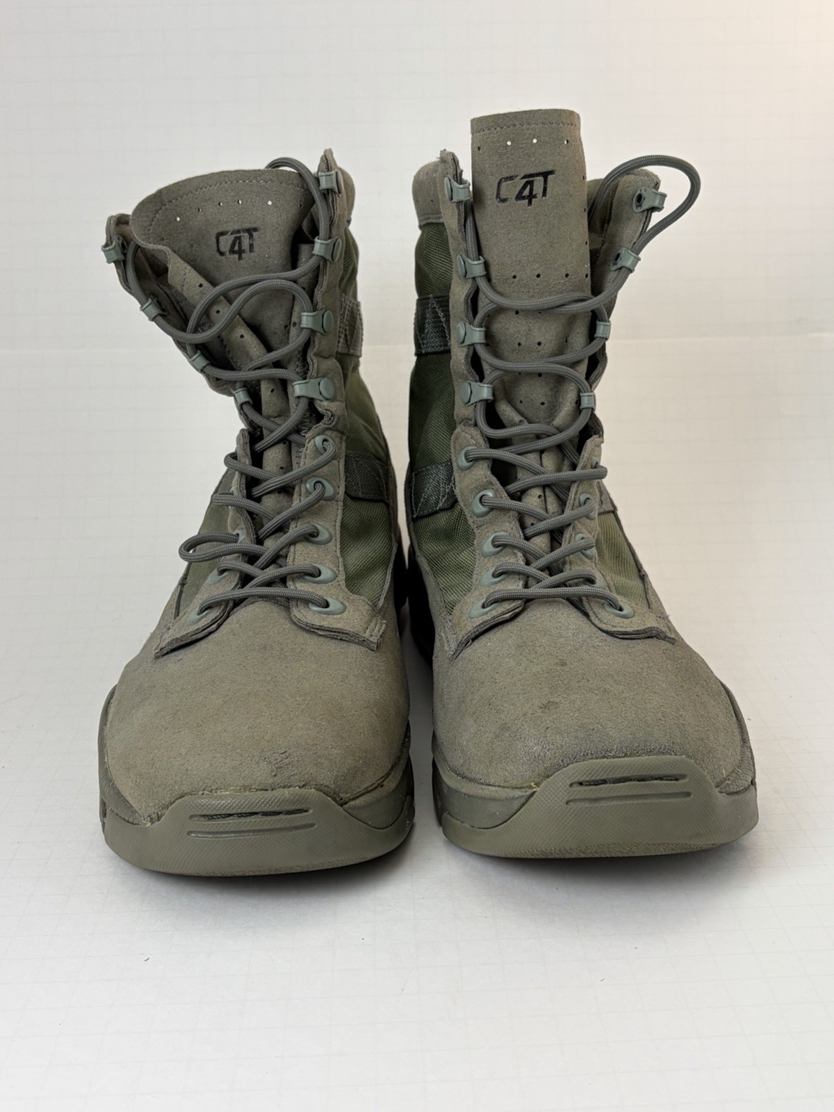 Rocky 8” C4T Trainers Sage Green Boots Tactical Combat 1073 Men’s Size 12 W