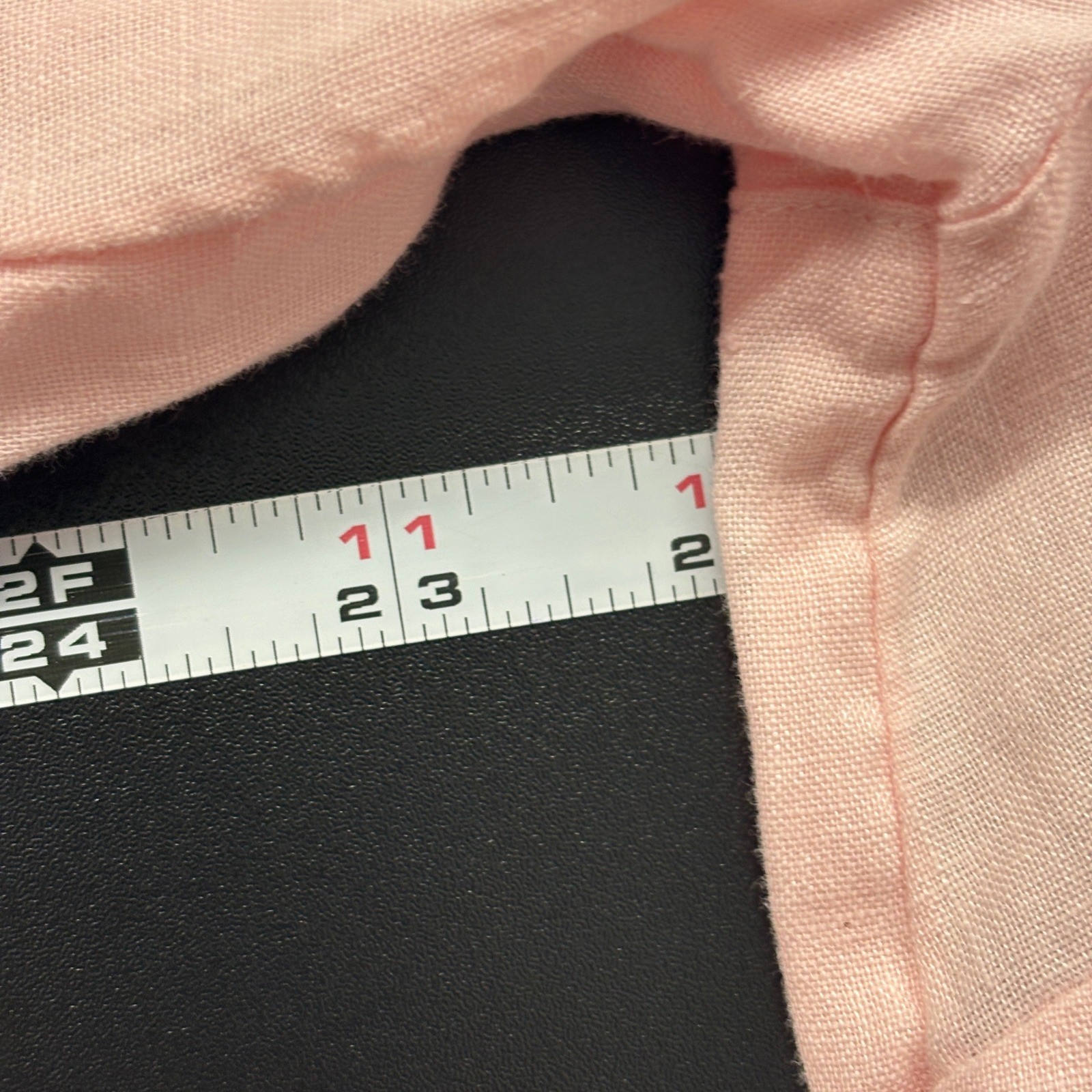 J. Jill Women Tunic Top Sz M Pink Love Linen Pintuck LongSleeve Blouse Feminine