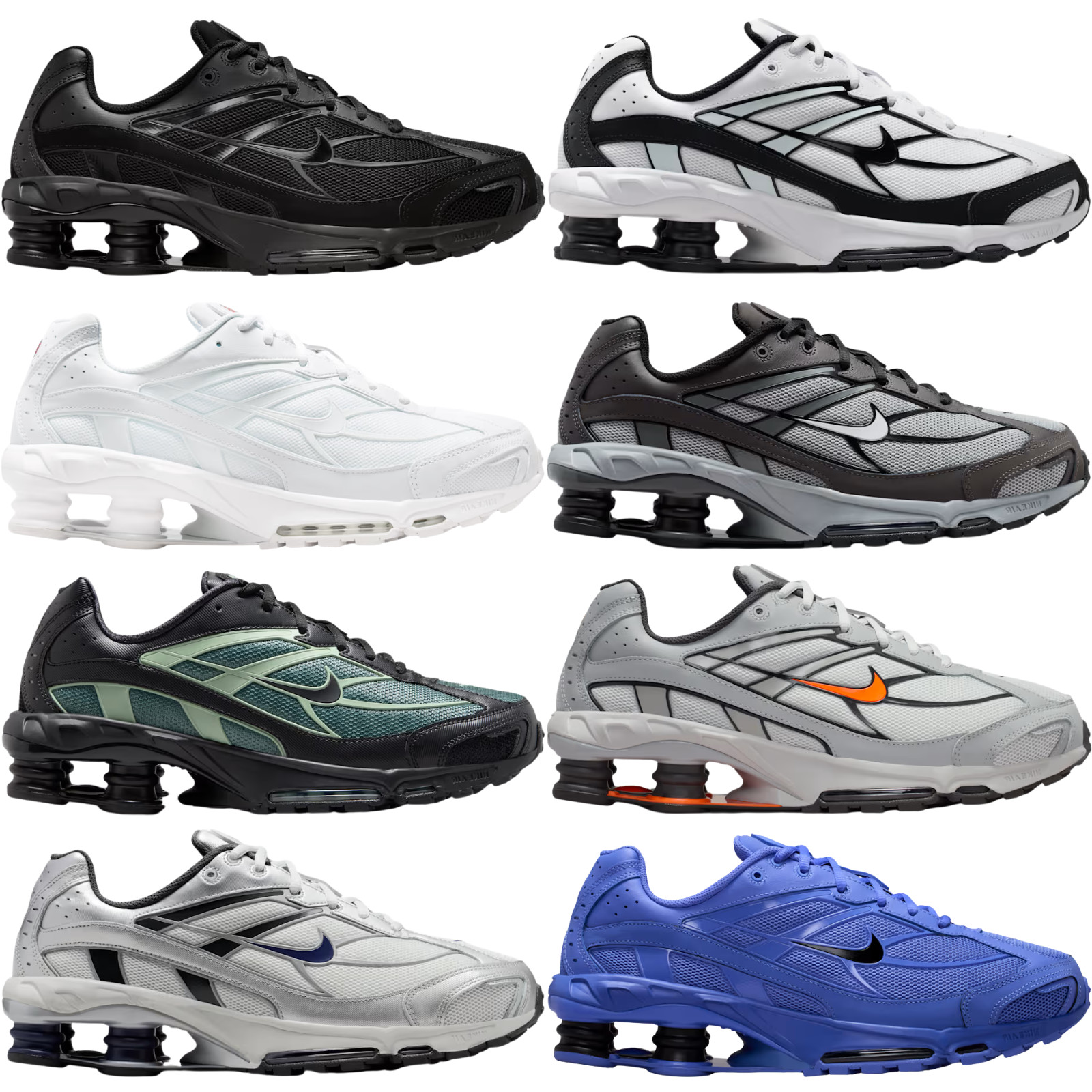 Nike Shox Ride 2 Men Sneaker Shoe Size 7-14 New Color New in Box Athletic Casual