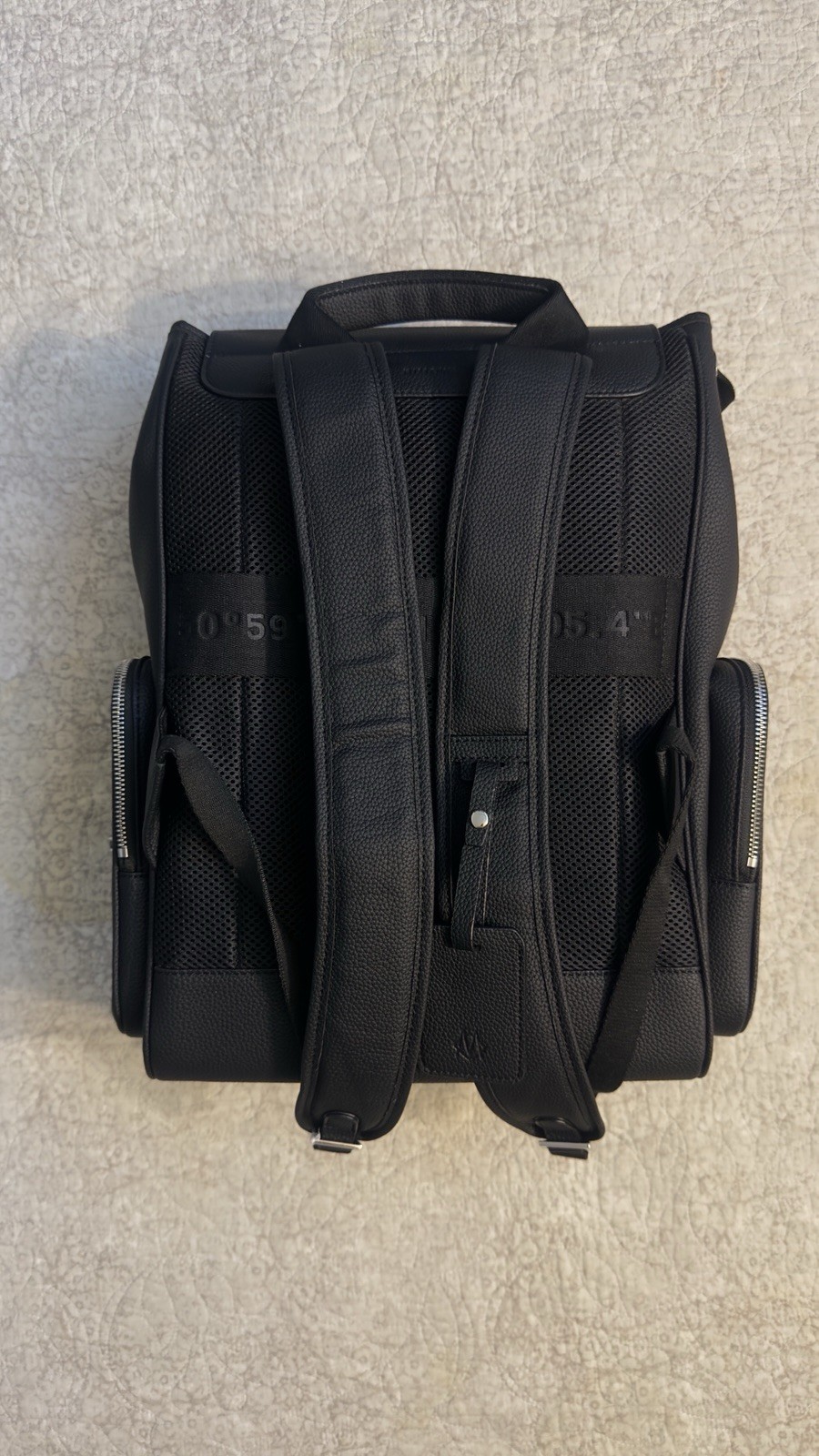 RIMOWA Black Men’s Backpack Drawstring Flap Buckle Zip Pockets Adjustable