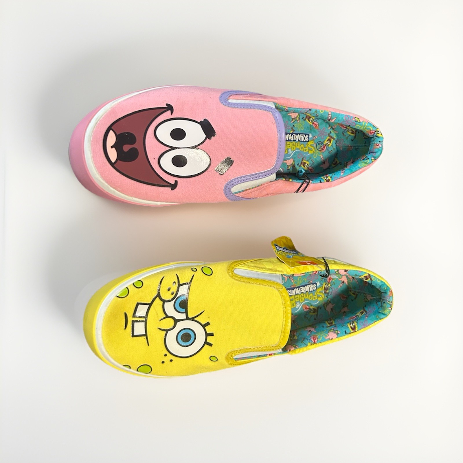Nickelodeon SpongeBob Women’s Slip-on Sneakers Size 9 1/2