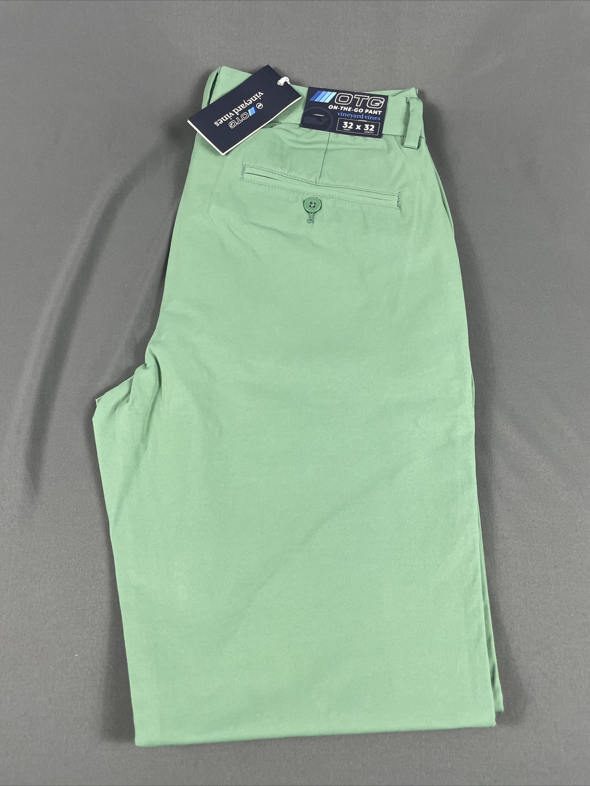Vineyard Vines Golf Pants Performance On The Go 32 x 32 Starboard Green $125