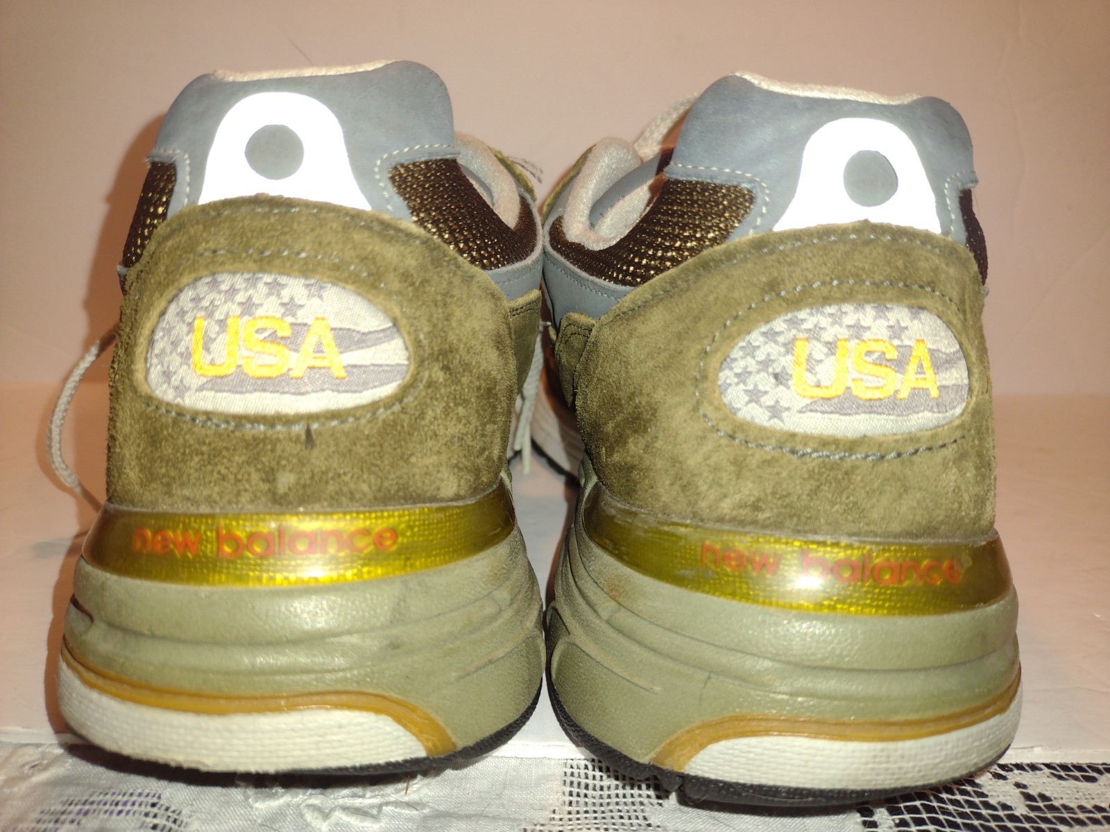 New Balance 993 MR993MAR Semper Fi USMC Green Suede Men’s 10 D USA