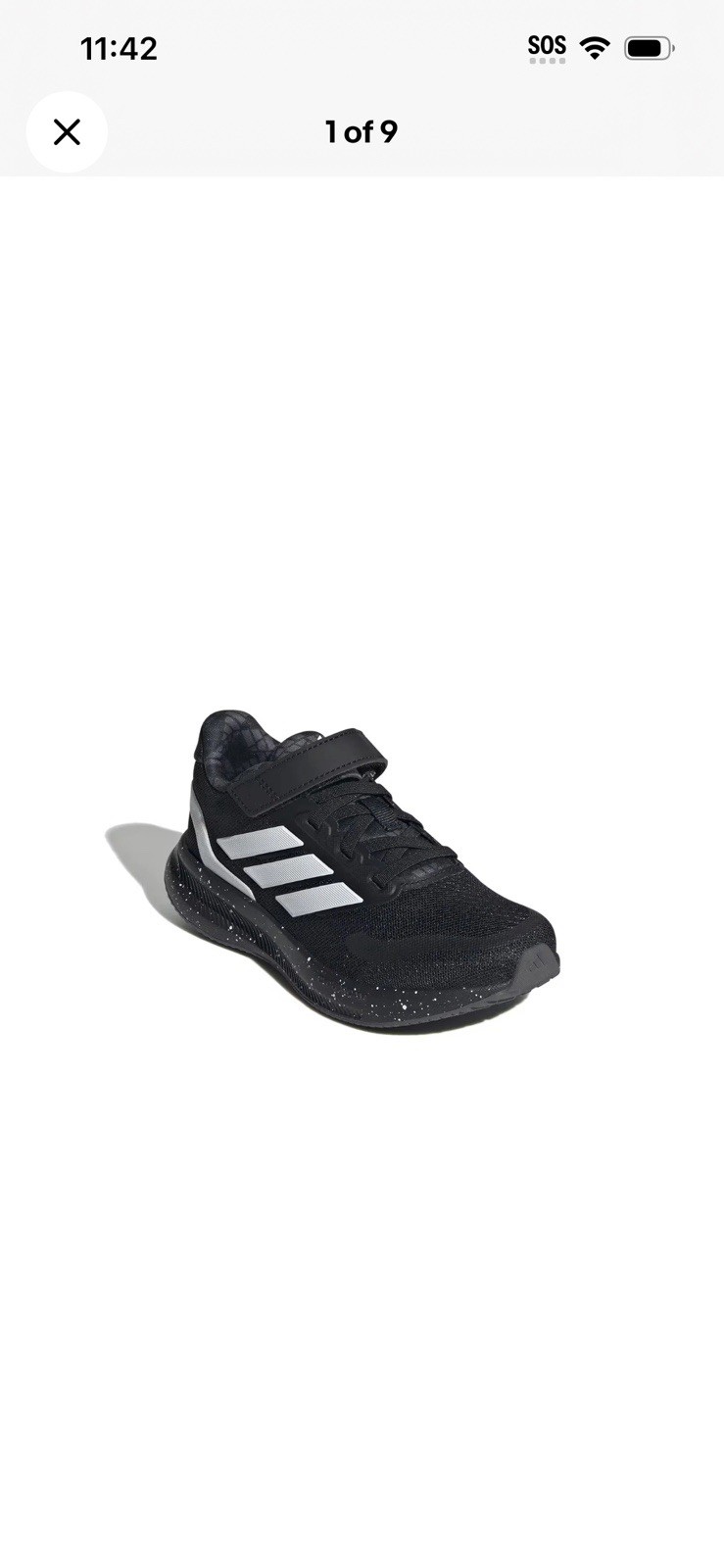 ADIDAS Boy’s Athleisure Runfalcon 5 Sneaker Size 2
