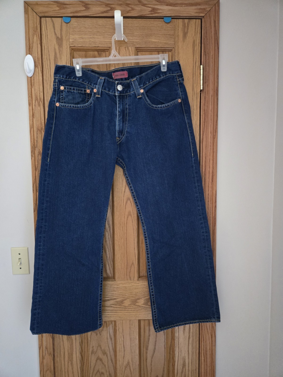 38/30 RARE Levi’s TYPE 1 Real Loose VINTAGE Made in HONG KONG Y2K JEANS