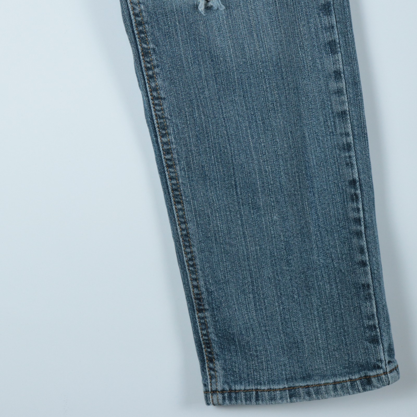 Levis Signature Athletic Fit Jeans Men’s W29 x L32 Blue Denim – Distressed Knee