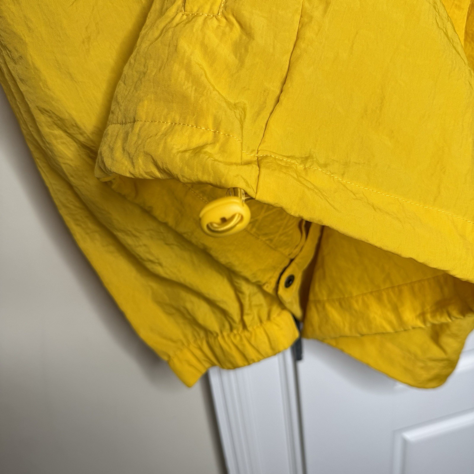 Umbro Premier Jacket Men’s Medium Goldenrod Yellow Windbreaker Coach Soccer