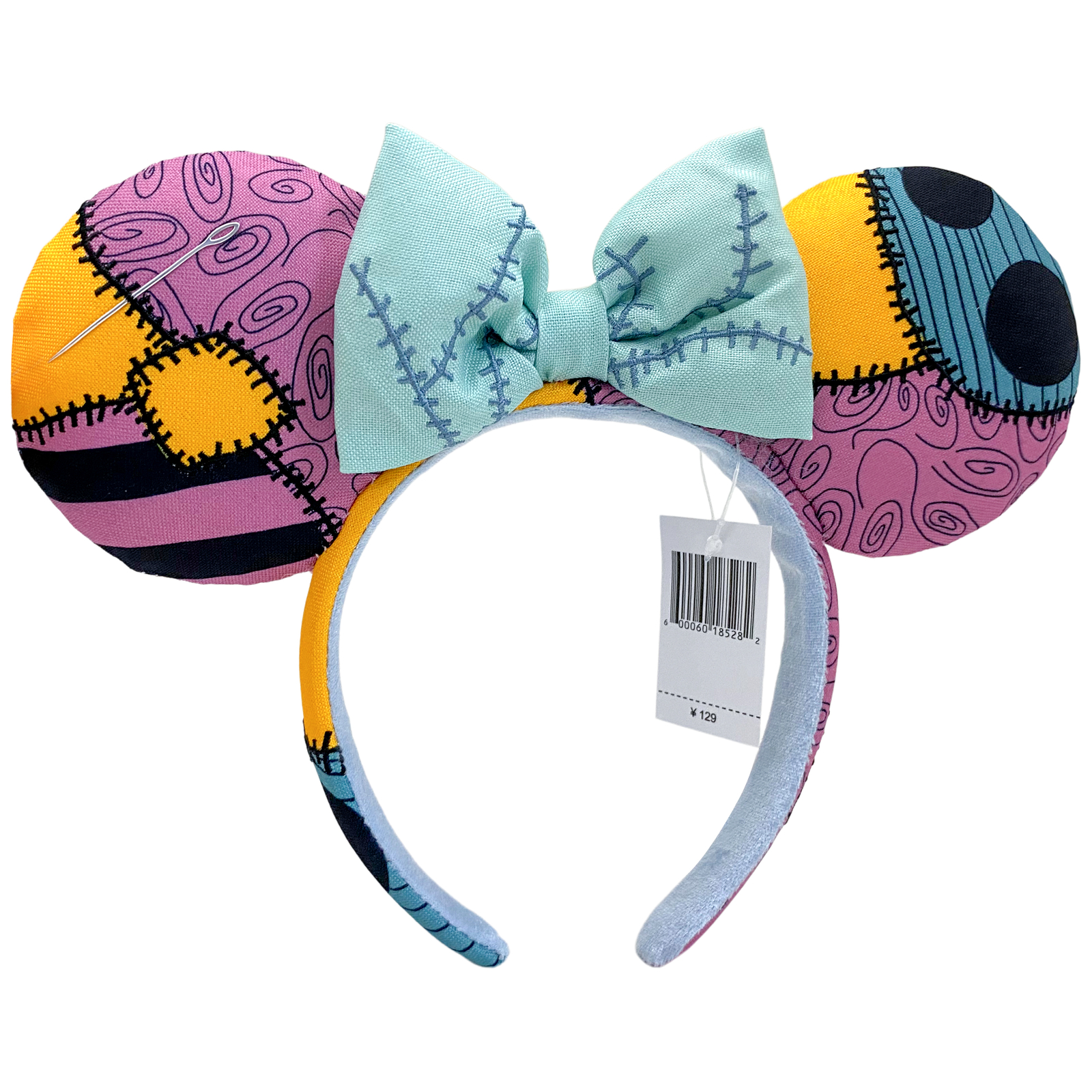 Disney-Park’s 2025 Nightmare Before Christmas Sally Mickey Mouse Ear Headband US