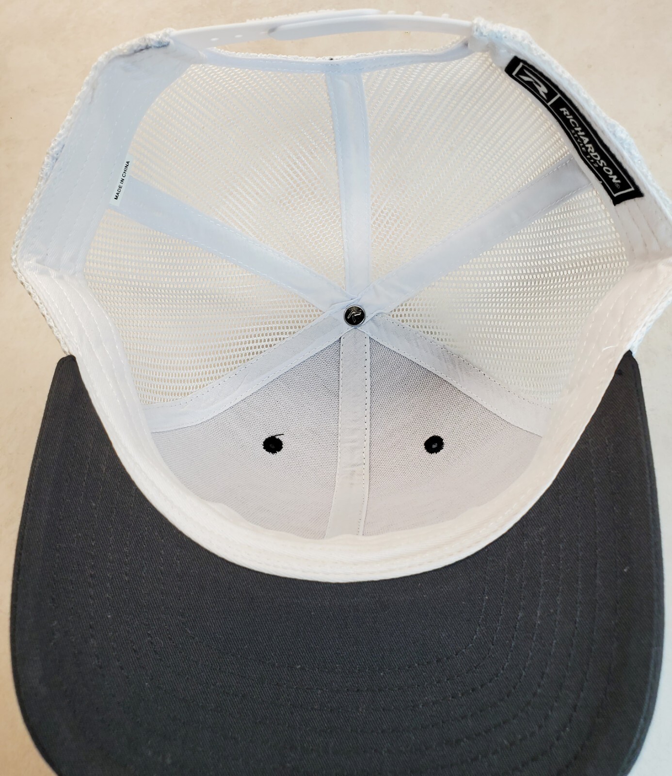 WAYLON JENNINGS Patch on Richardson 112 Trucker Hat Snapback Black/White