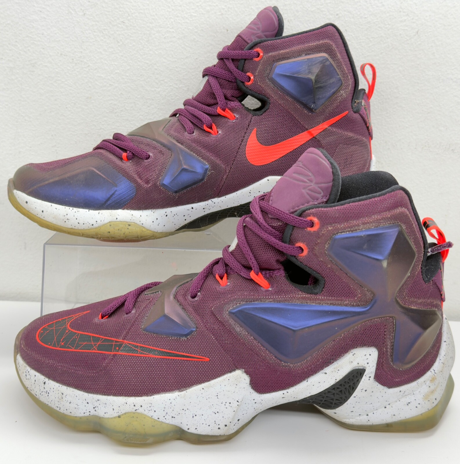 2015 Nike Lebron James XIII 13 Mulberry Purple Shoes Written in Stars Men’s 7.5