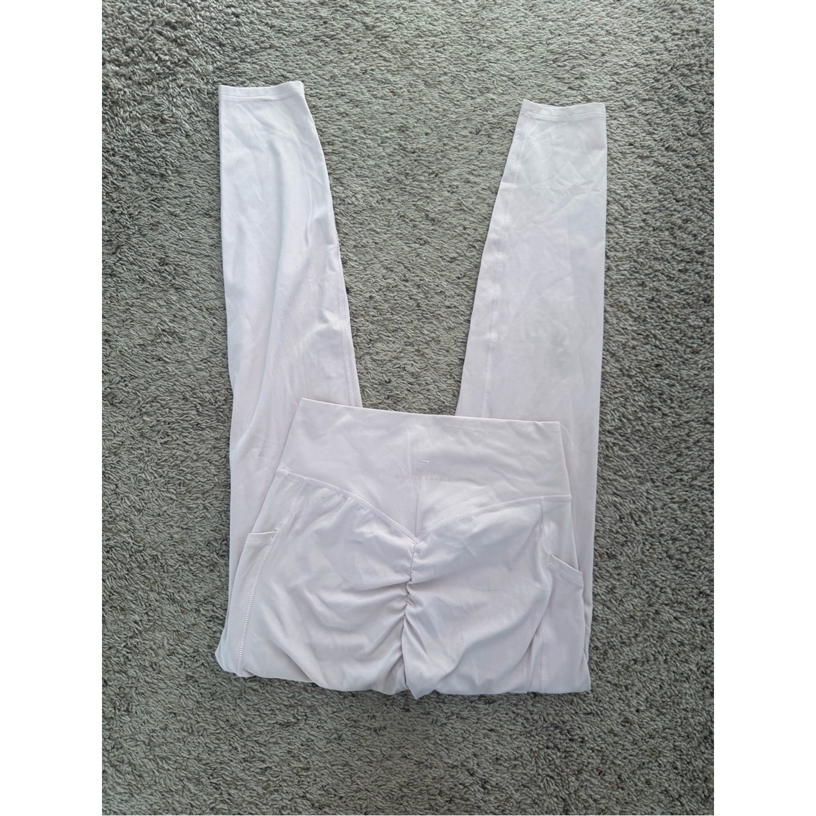 Gymshark x Whitney Simmons light pink everyday pocket leggings full length small