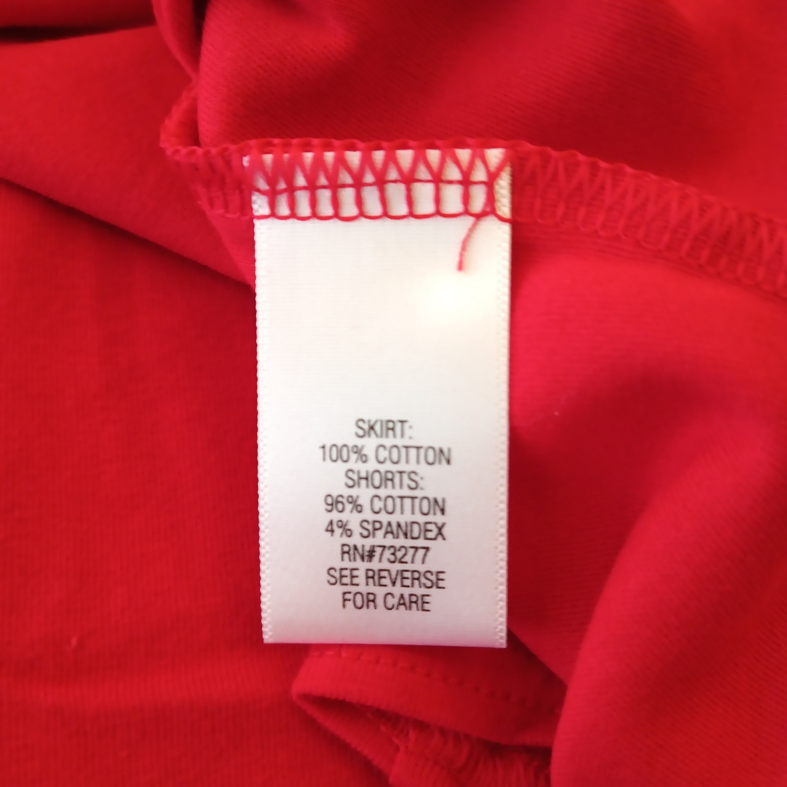 Croft & Barrow Skort XL Short Red Pull On Pockets Stretch Cotton New