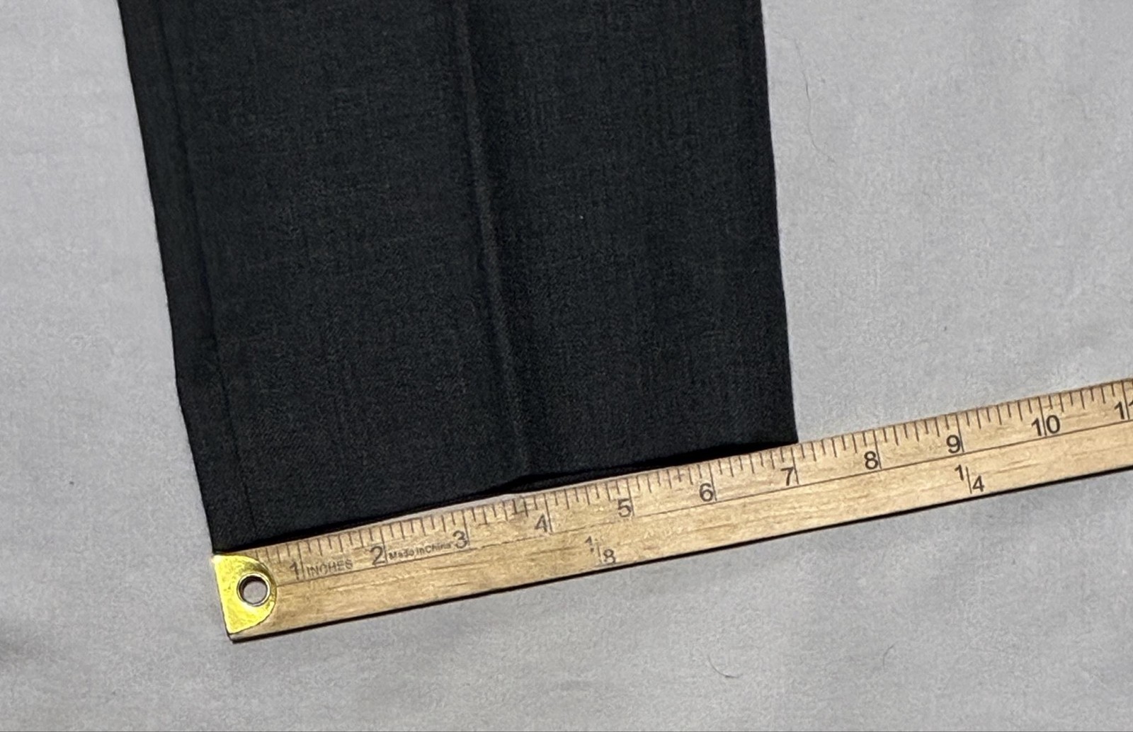 J.Crew Bowery Urban Slim Pants Mens 32×34 Gray Wool Tweed Dress Tapered Trousers