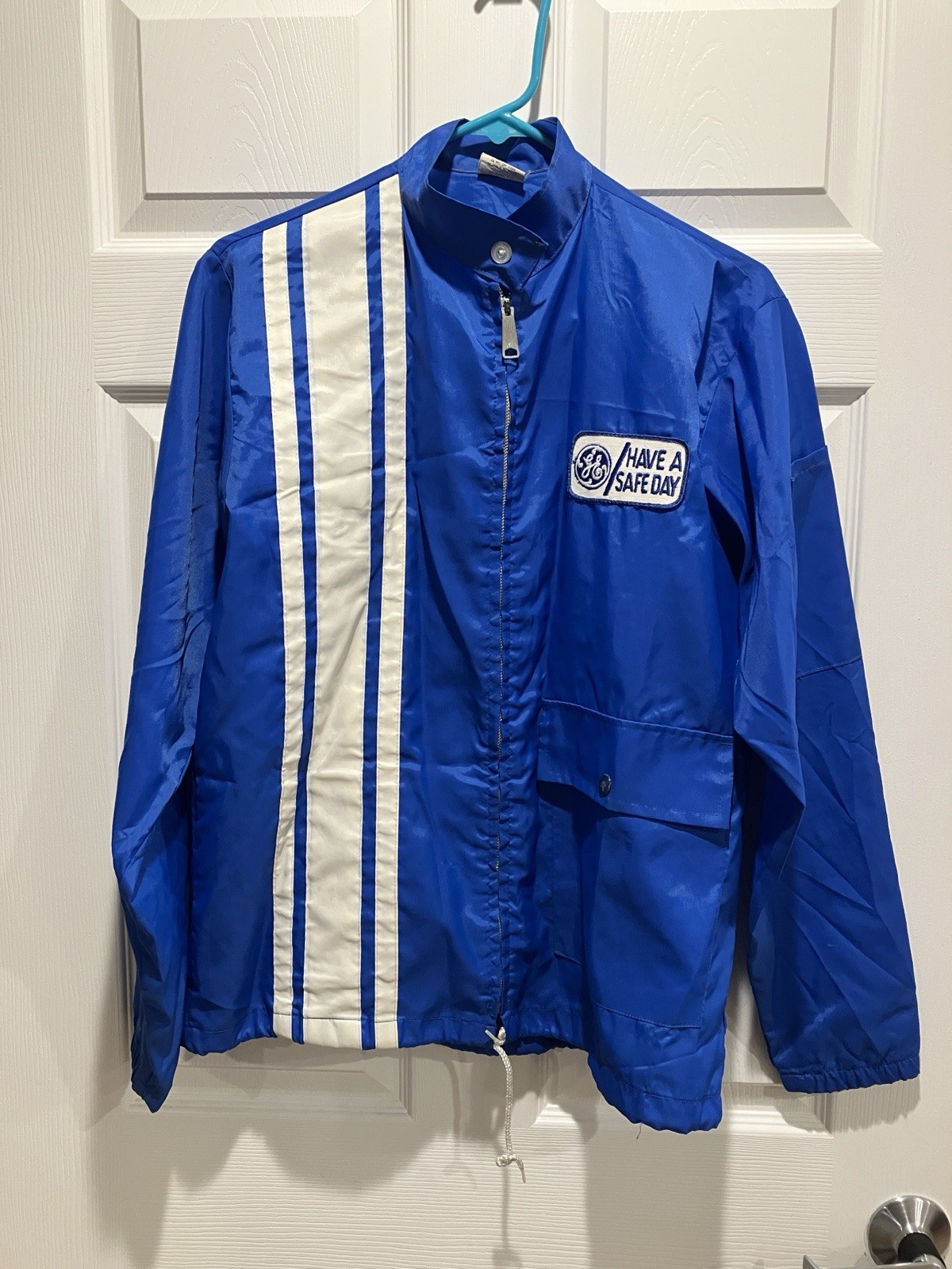 Vintage GE general electric service technicians windbreaker