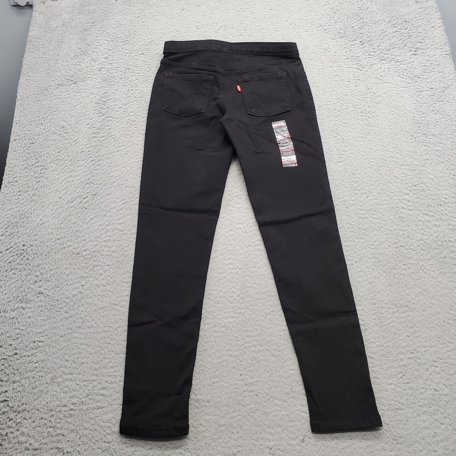 Levi’s Jegging Jeans Youth Size 14 Black Flex Stretch Comfort Waistband Pull On