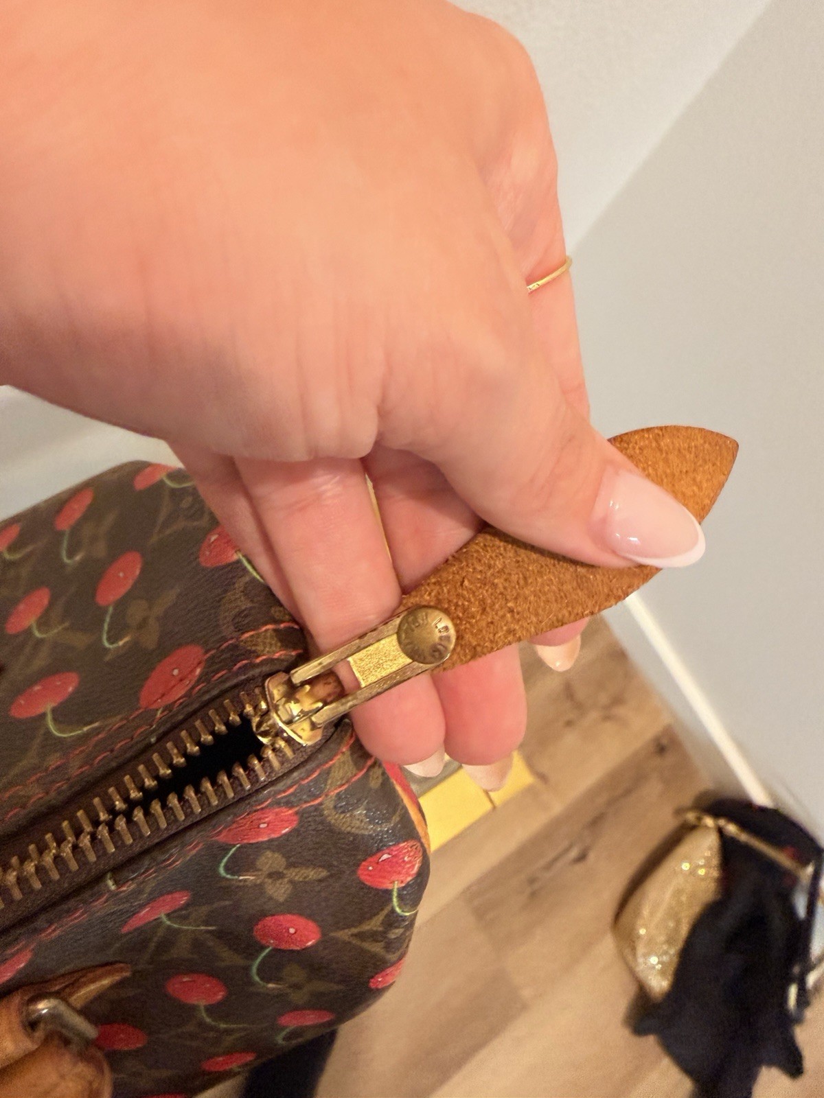 Vintage Louis Vuitton x Takashi Murkami Cheries Speedy 25