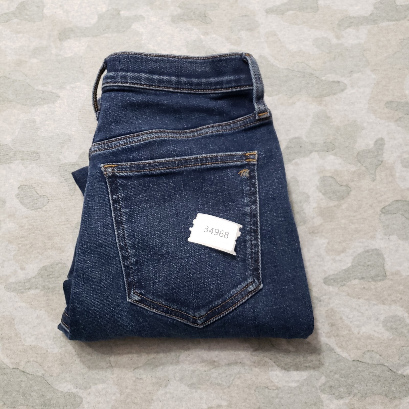 Madewell Jeans Womens 25P Blue High Rise Skinny Denim Dark Wash