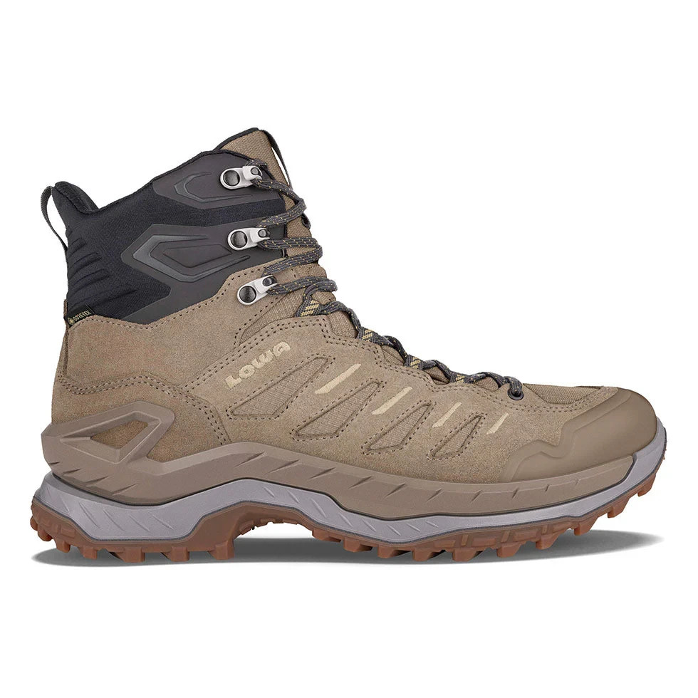 Men’s LOWA® Hiking Backpacking Outdoor Boots INNOVO GTX MID | DUNE GREY | 8 – 13