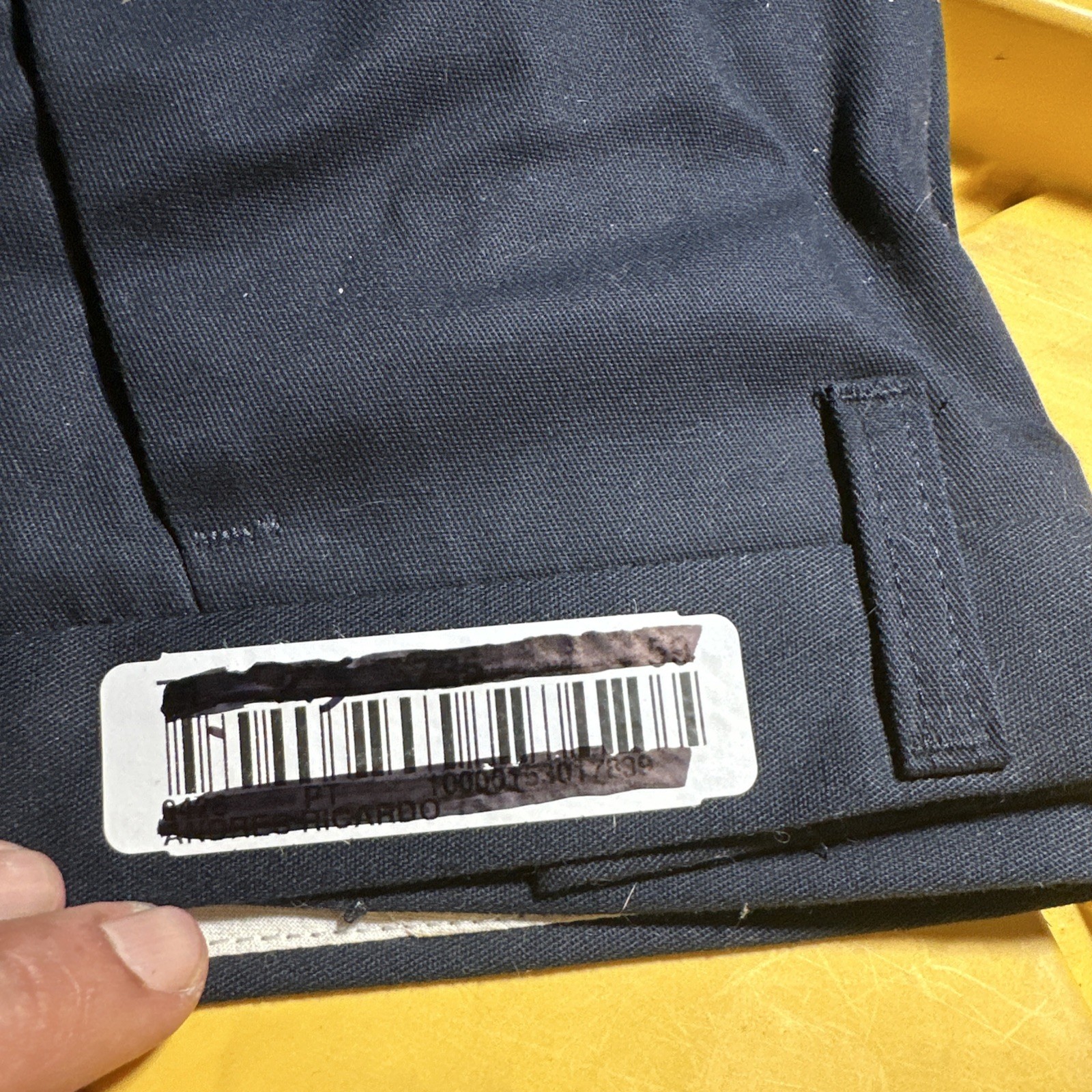 Lot Of 2 Navy Blue Cintas comfort flex High Visibility Safety Work pants 40×30