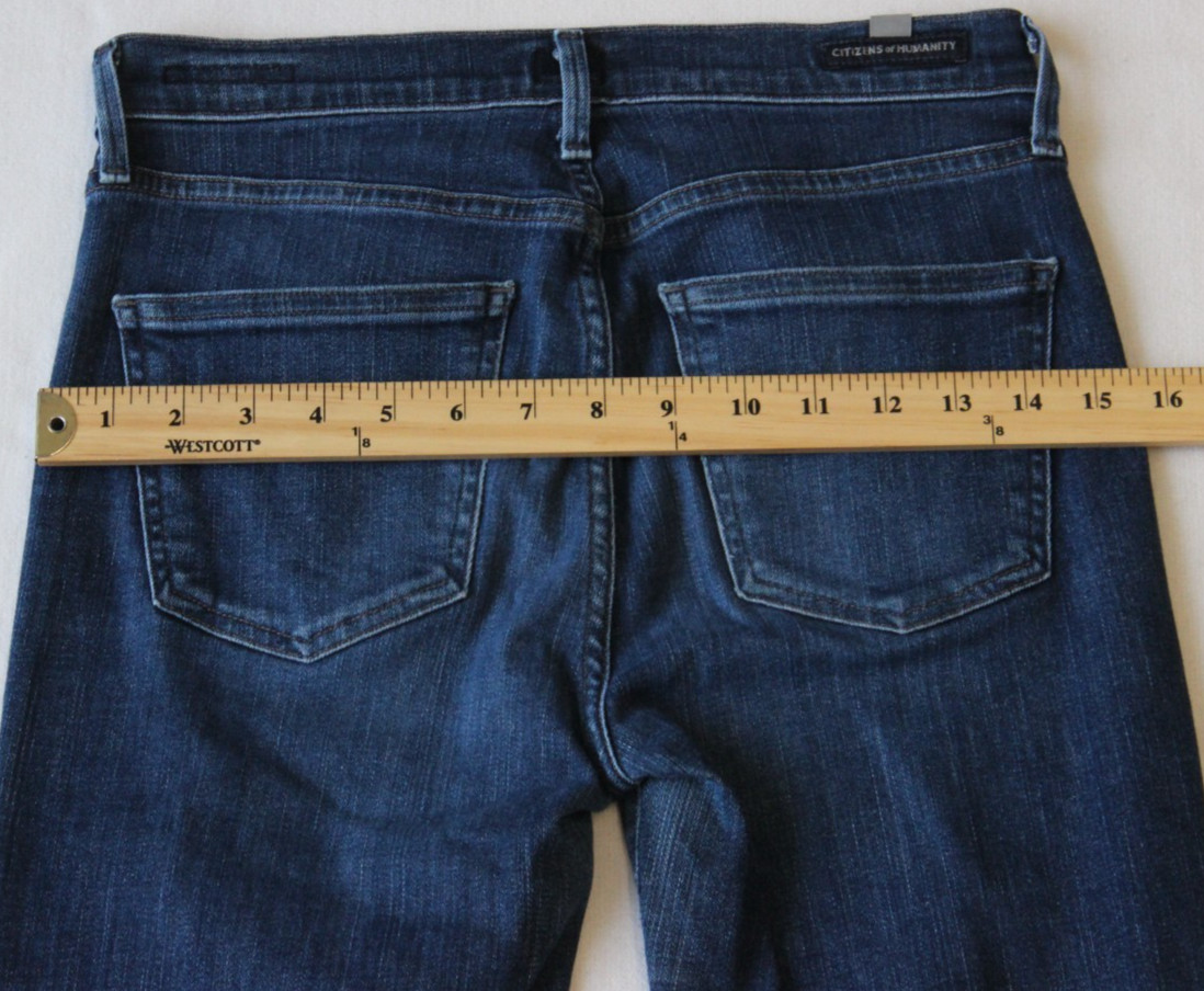 Citizens of Humanity Rocket Crop Jeans Women’s Size 26 Blue High Rise Skinny USA