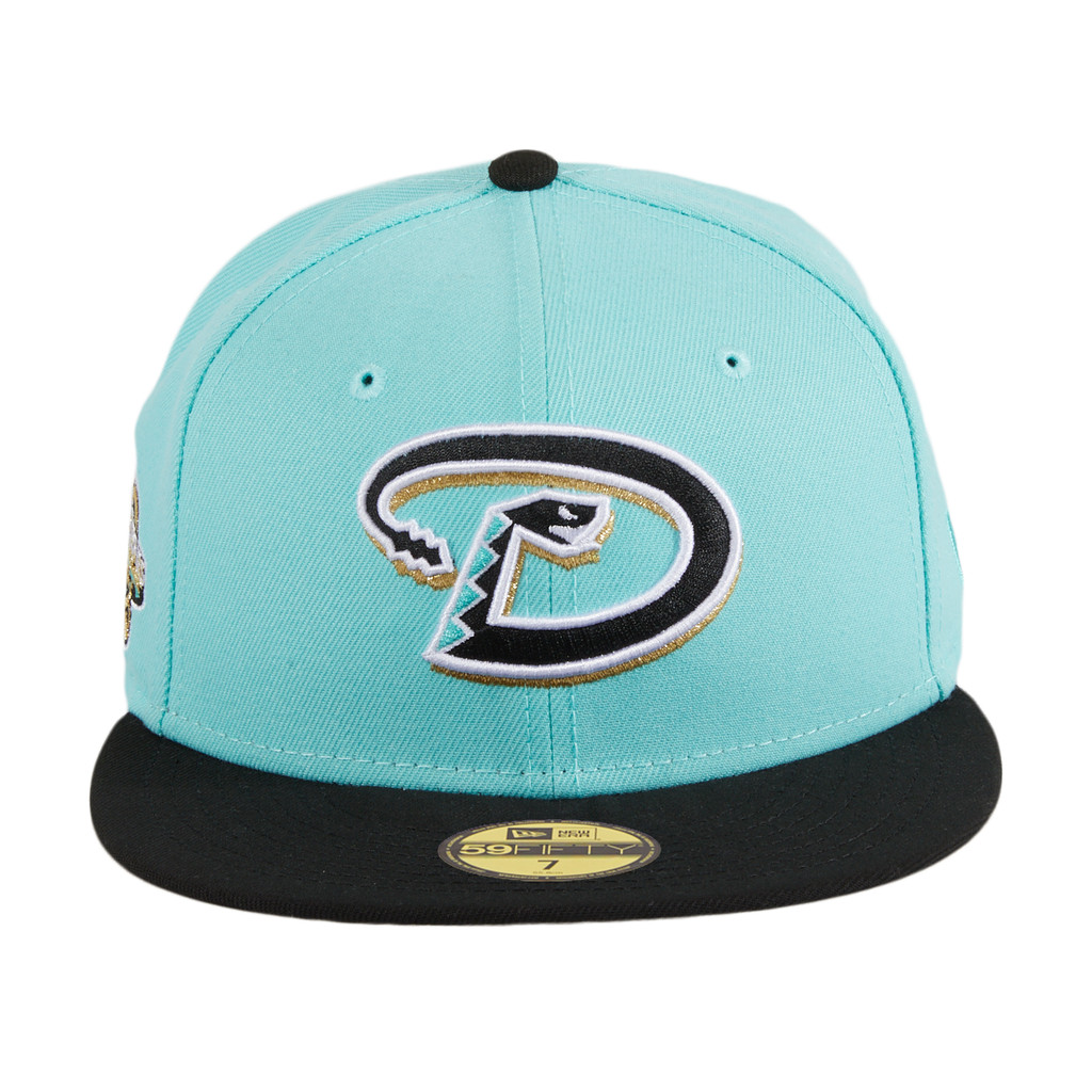 New Era 59Fifty Arizona Diamondbacks 2001 World Series Patch D Hat 7 1/2 IN HAND