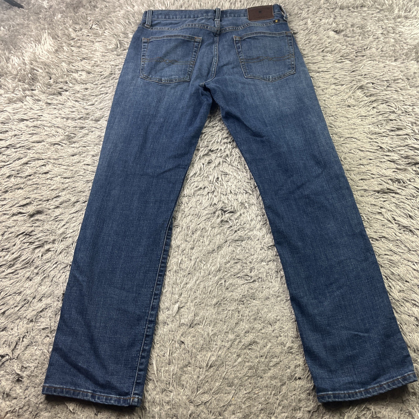 Lucky Brand Mens Jeans 221 Original Straight 32×32 Blue Denim 5 Pocket