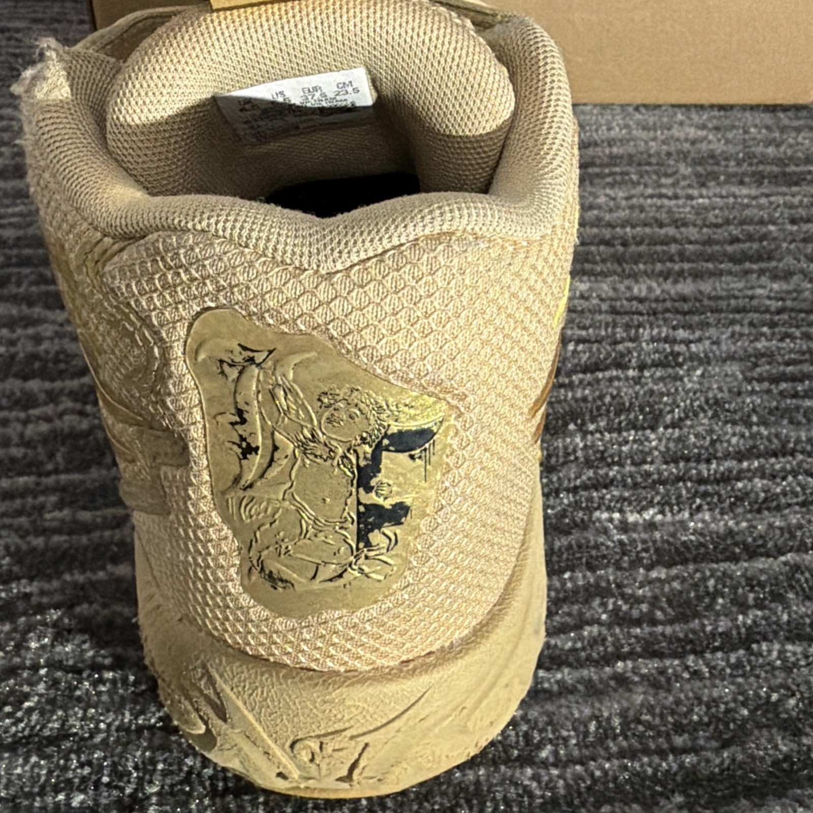 LaMelo Ball PUMA MB.04 Golden Child Basketball Shoes Mens Size 5.5 Gold-Matte