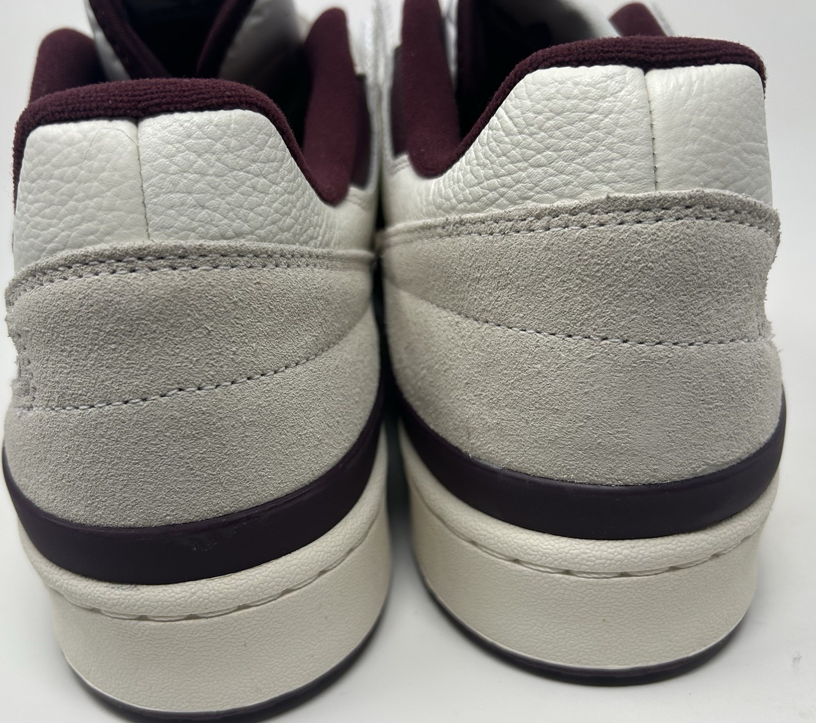 Adidas Forum Low CL Arizona State Sun Devils White Maroon Shoes Men 15 F3