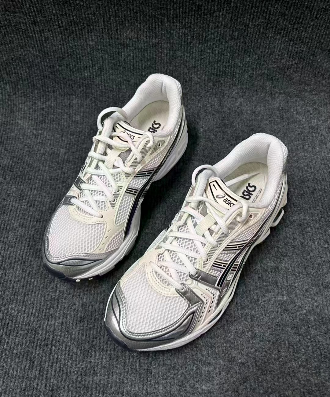 ASICS Gel-Kayano 14 White Graphite Grey Men’s Brand New Free Shipping