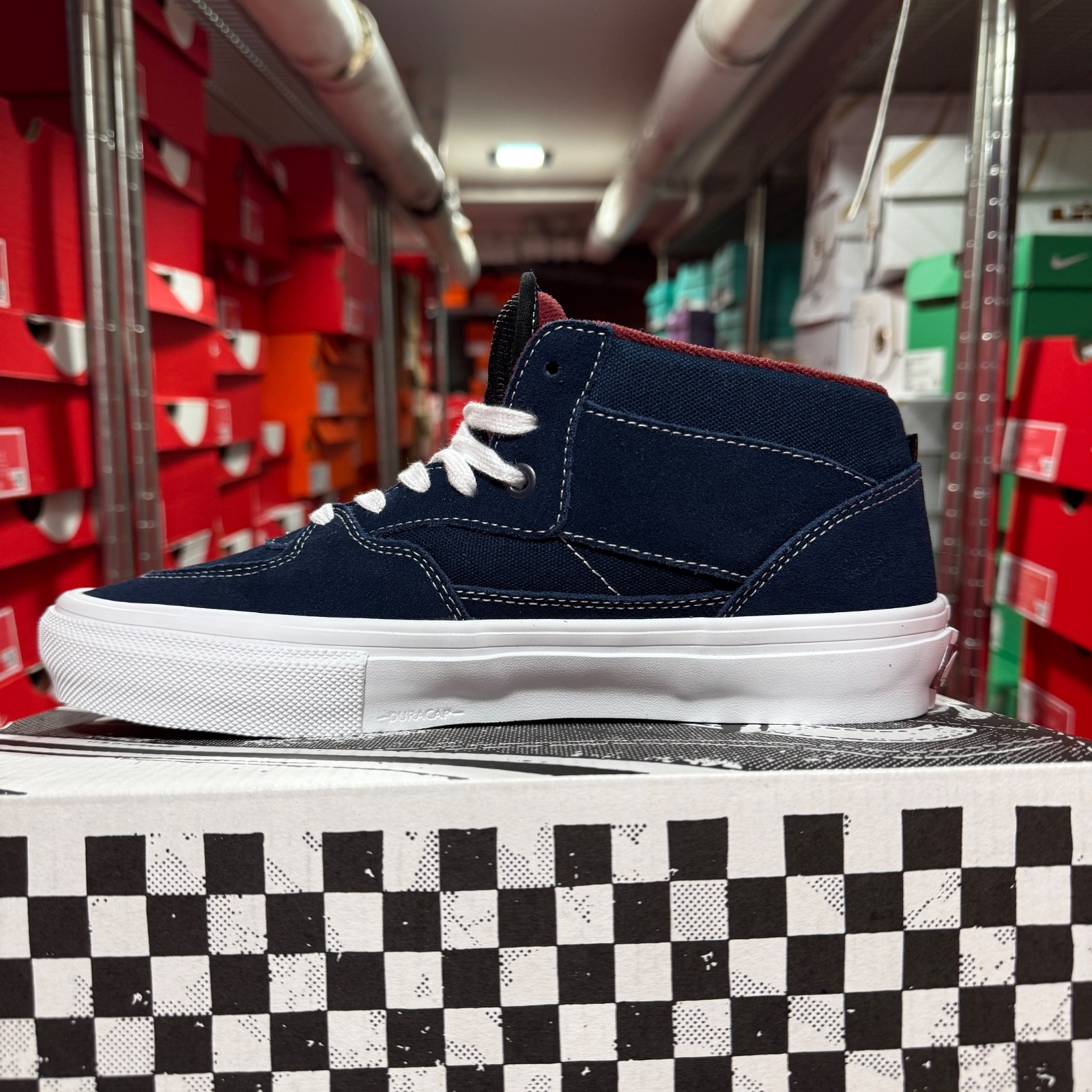 Vans Skate Half Cab Navy/Burgundy – US Size 7.5 Men VN0A2Z34YY3