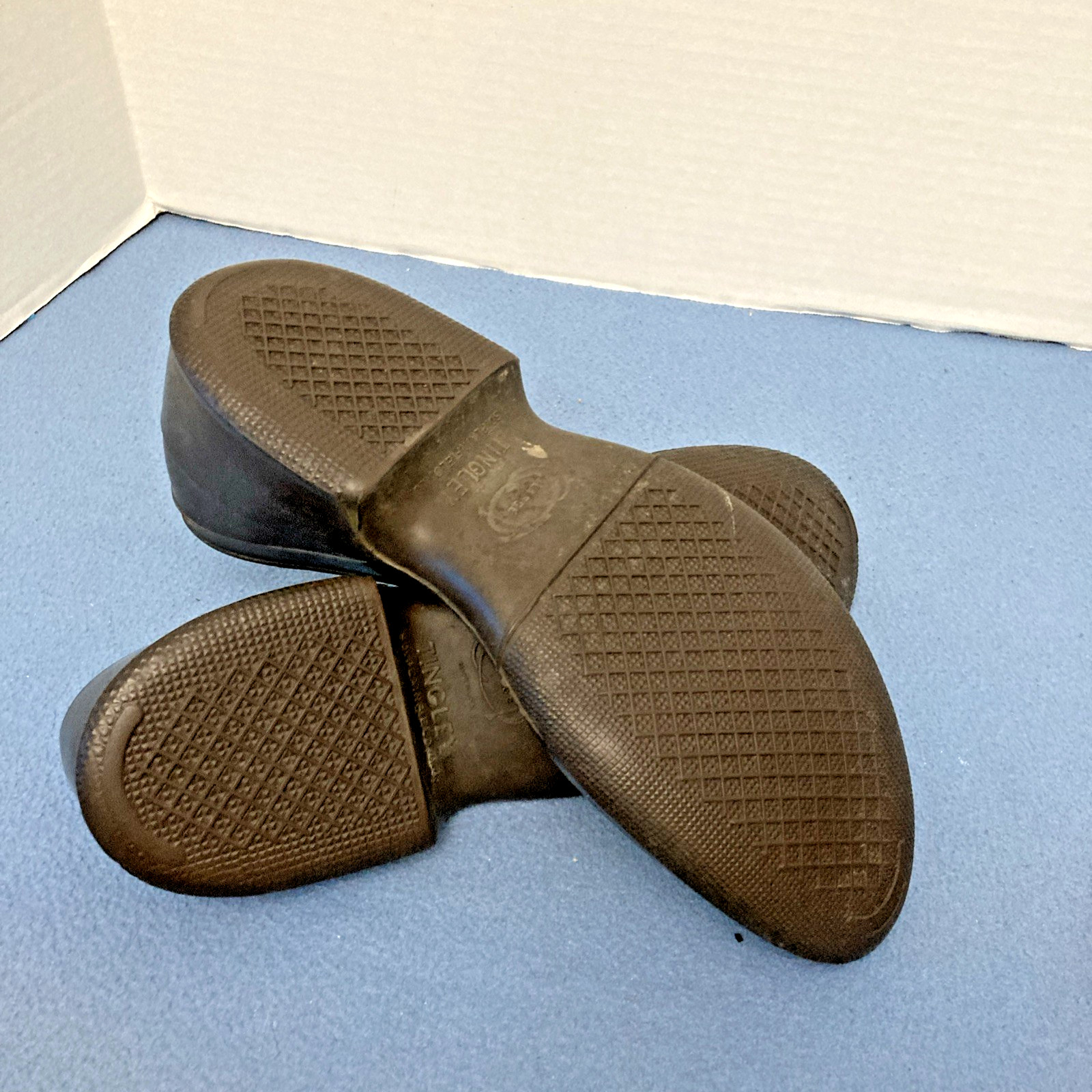 Vintage Tingley Women’s Brown Rubber Low Overshoes USA – Size Large