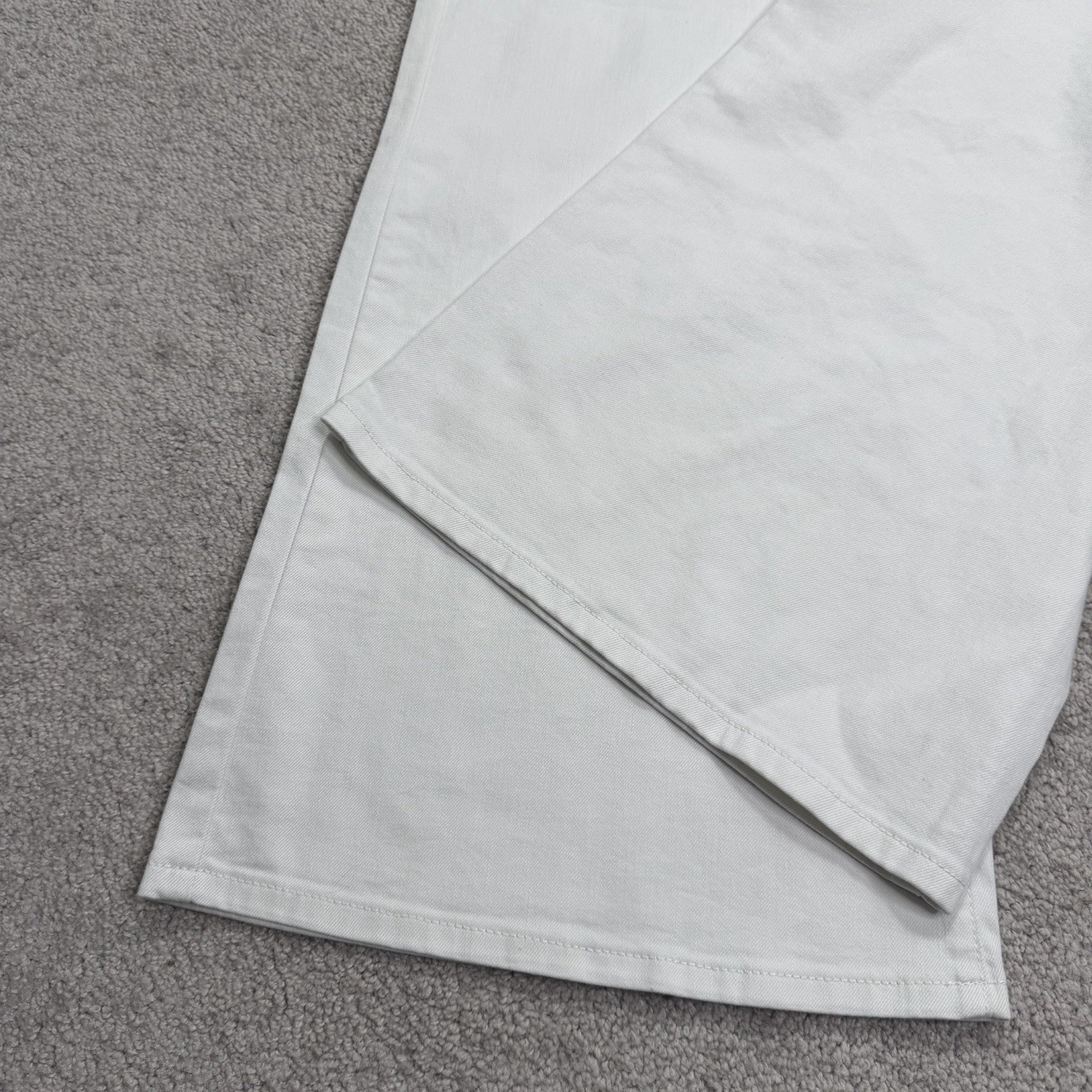 Judy Blue Jeans 5/27 Short White Palazzo Fit Wide Leg Drawstring Stretch NWT