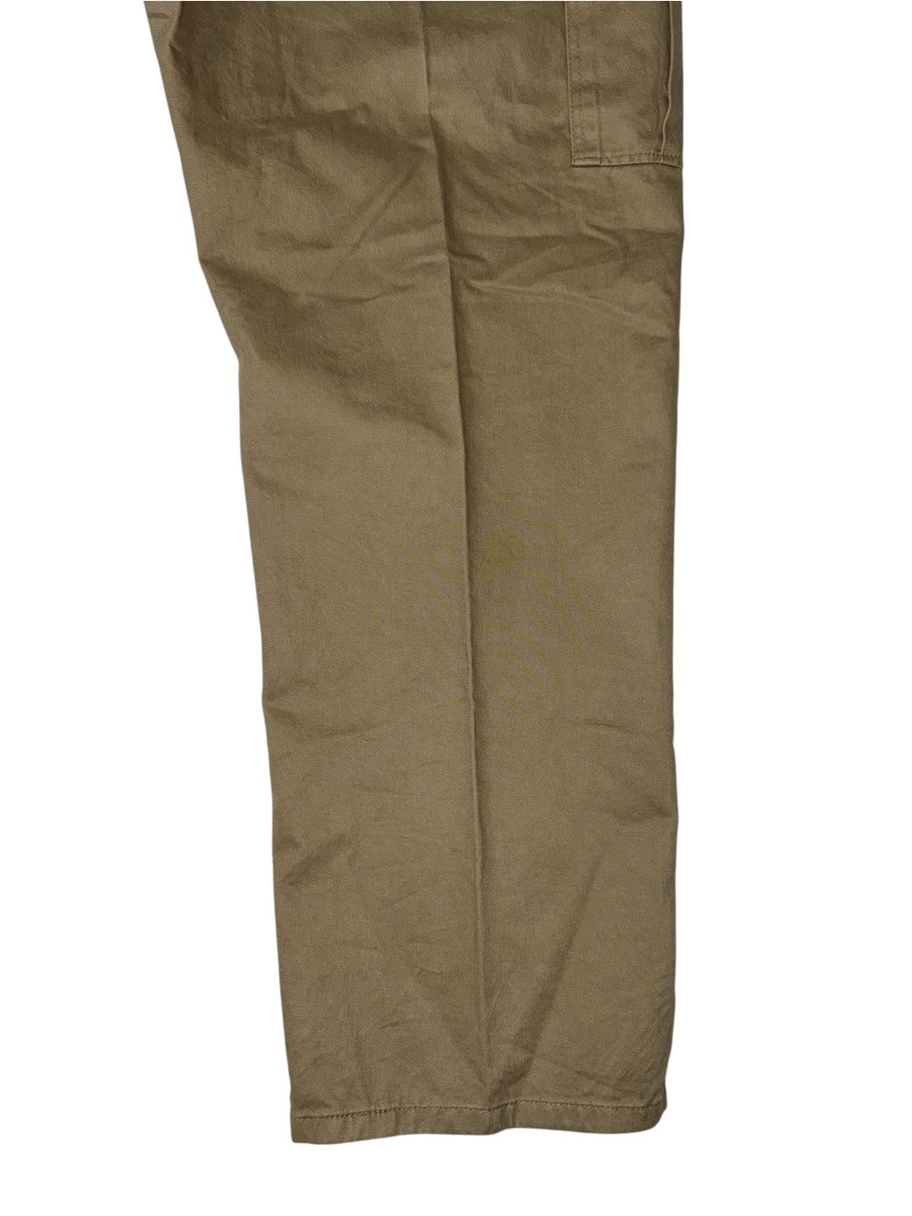 NEW NWT Wrangler Cargo Pants Beige Tan 100% Cotton size 44 x 32 Loose Fit