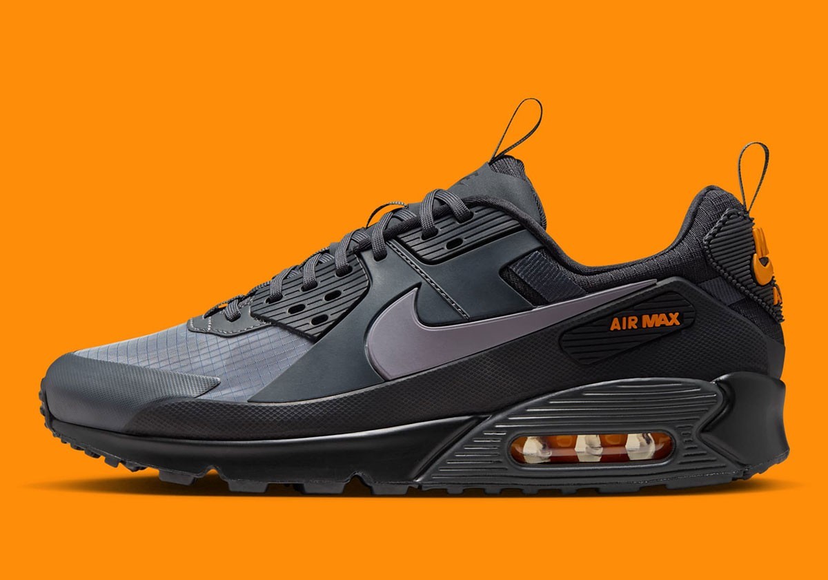 Nike Air Max 90 Drift Black Bright Ceramic Mens Sports Sneaker IO1908-001