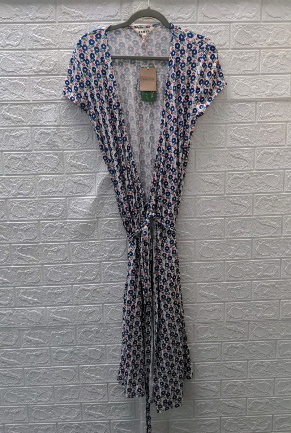 New Boden Joanna Cup Sleeve Wrap Dress Size 10R