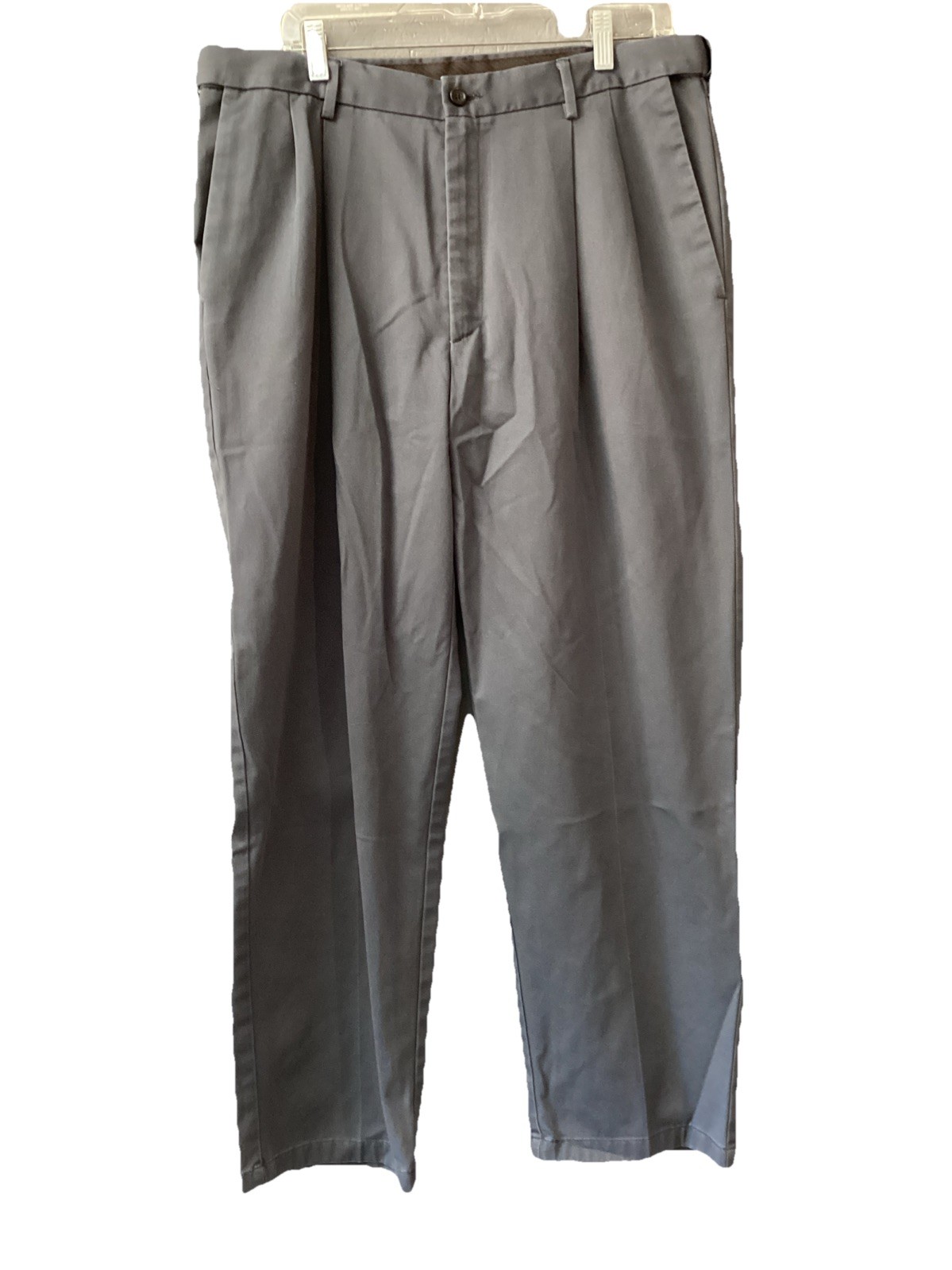 Haggar Standards Men’s WPL386 Gray Dress Pants 36 X 30