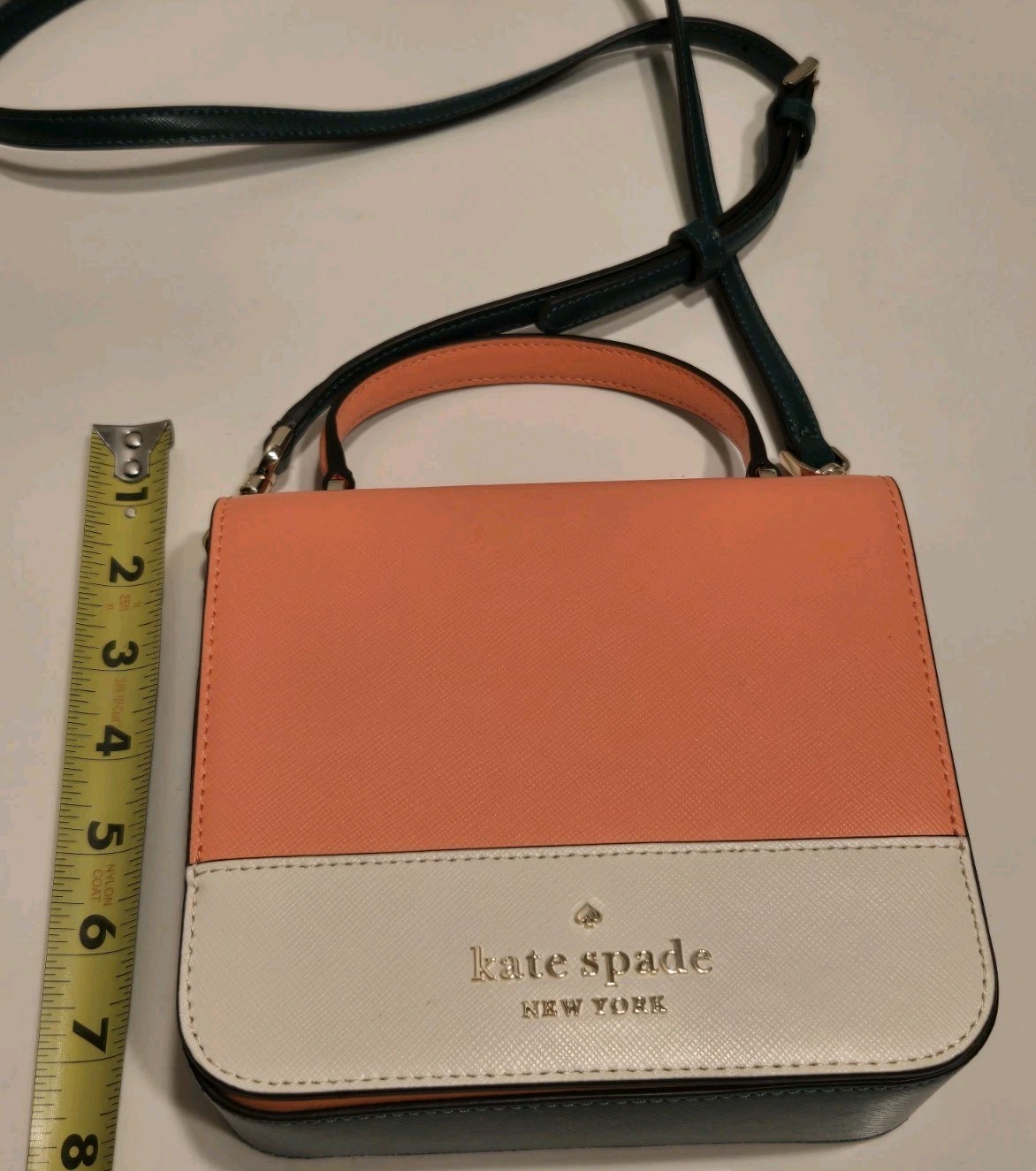 Kate Spade New York Staci Colorblock Square Crossbody Bag – Melon Ball Multi