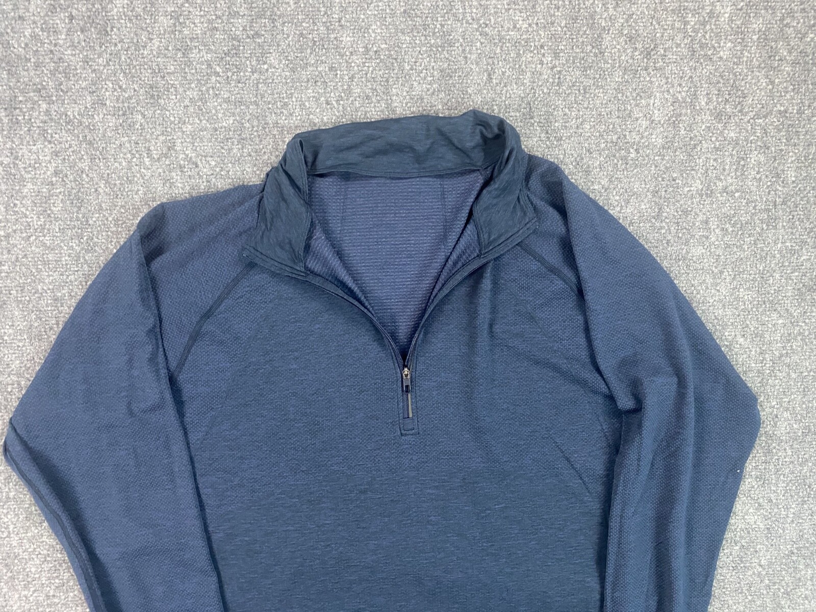 Lululemon Pullover Mens Large Navy Blue Half Zip Golf Atheltic Workout