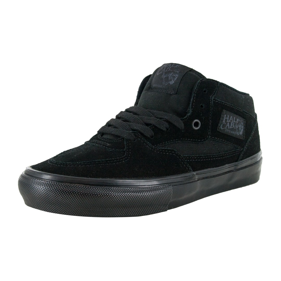 Vans “Skate Half Cab” Sneakers (Black/Black) Classic Skate Shoes