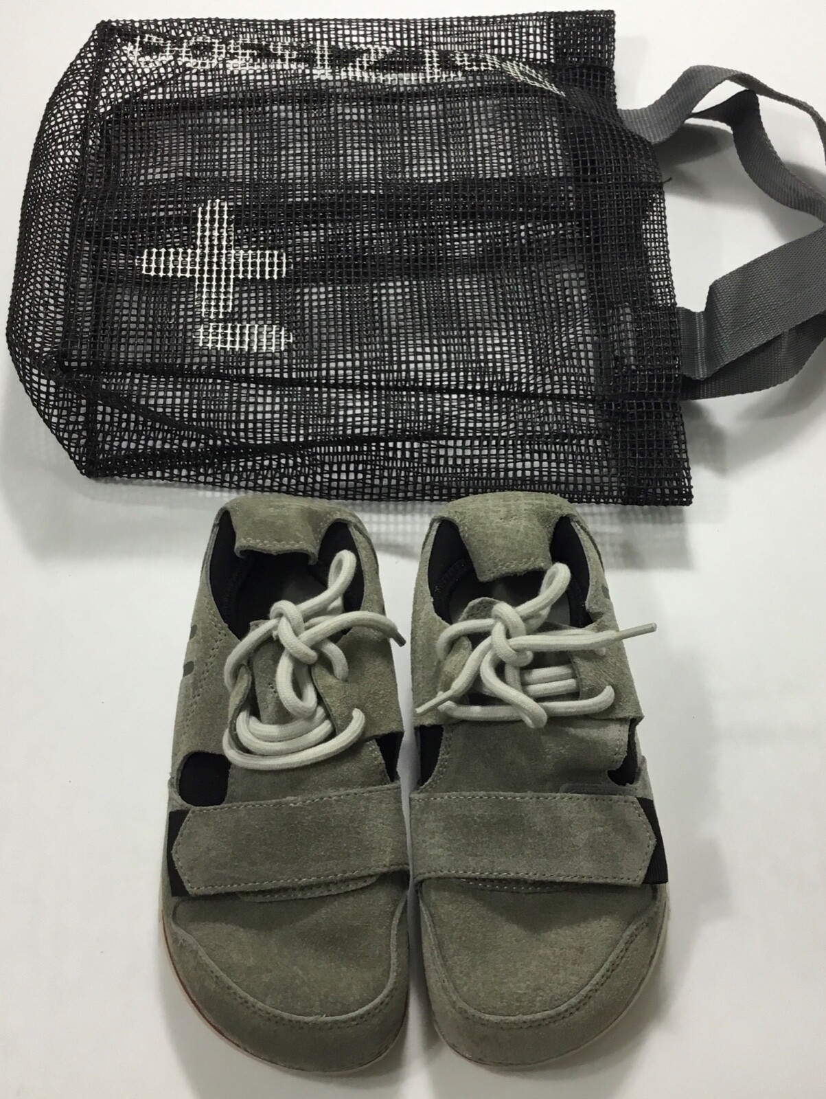 Unisex OTZ Low Lace Up Suede Shoes 3301 Shale Gray EU 36 US Size M4 W5.5 Bag